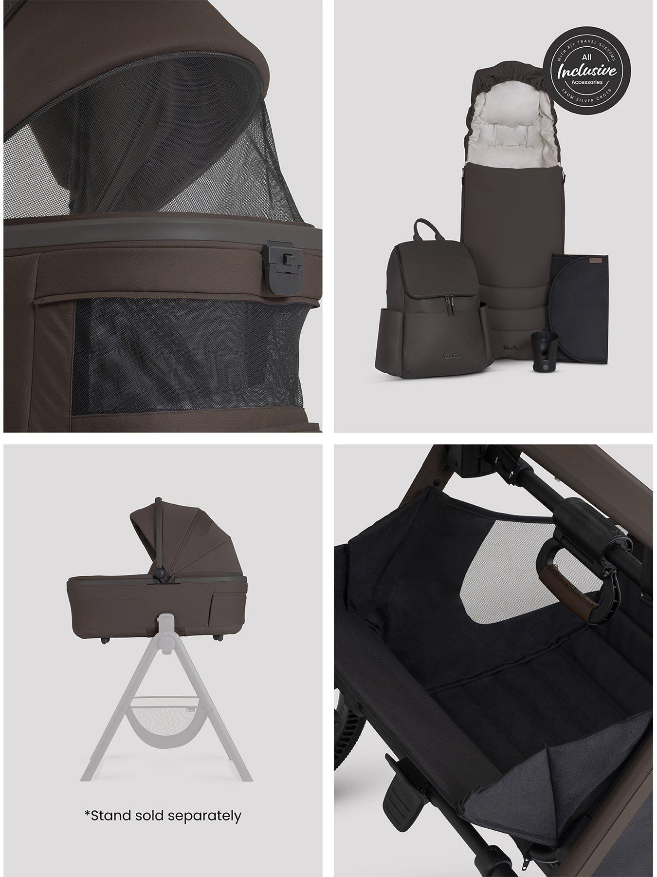 Image 6 of 8 of Silver Cross Cove 2 360 Car Seat Bundle Chocolate - Iconic Black