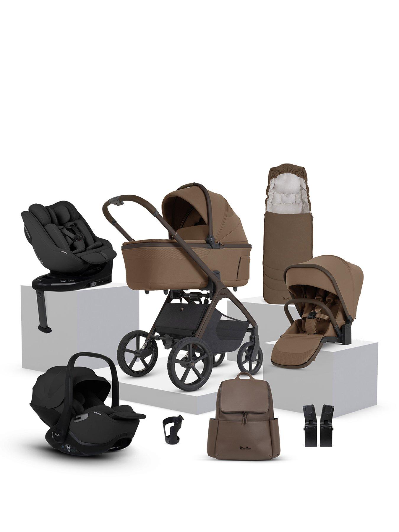 Image 1 of 8 of Silver Cross Cove 2 Ultimate 360 Family Bundle Maple - Iconic Black