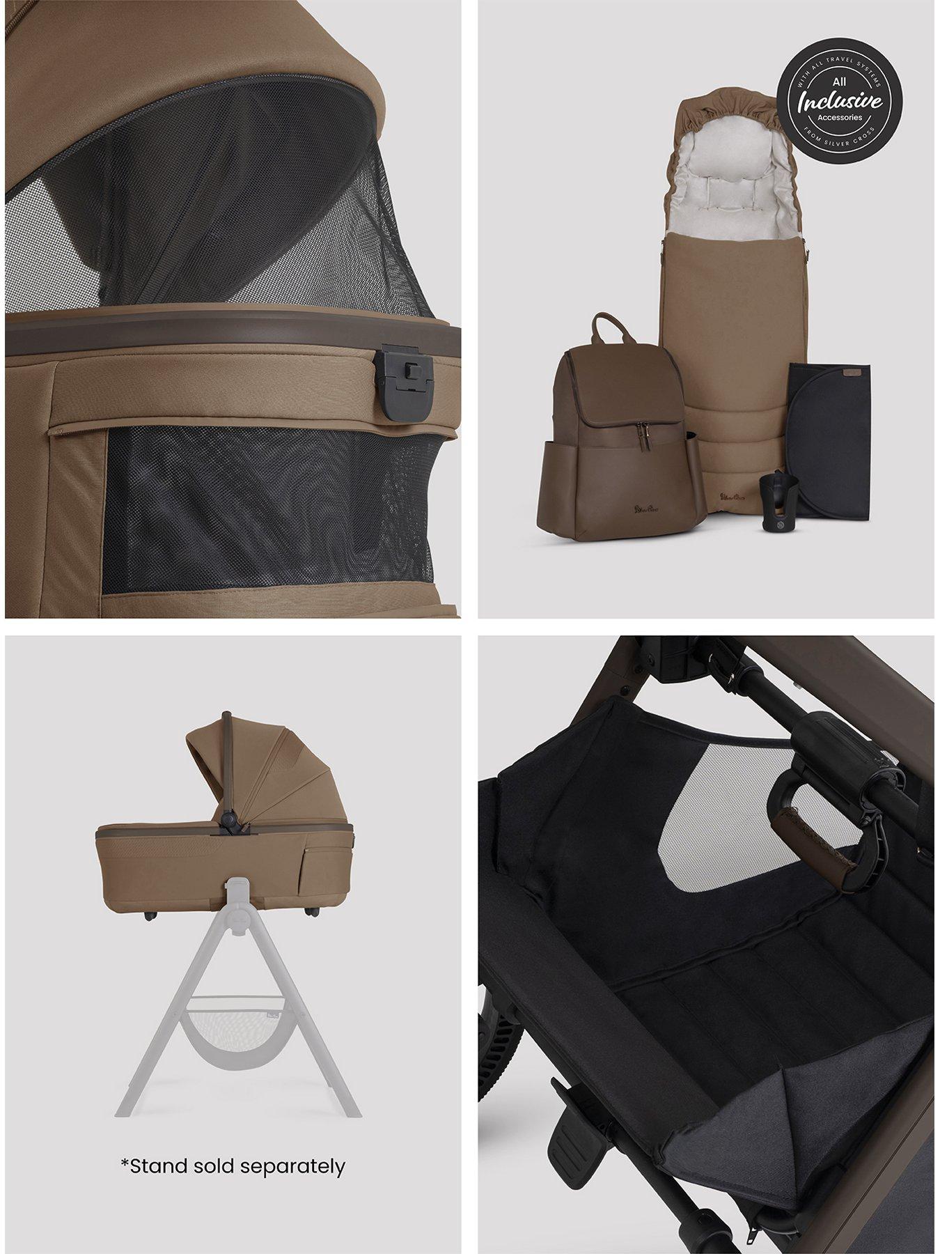 Image 6 of 8 of Silver Cross Cove 2 Ultimate 360 Family Bundle Maple - Iconic Black