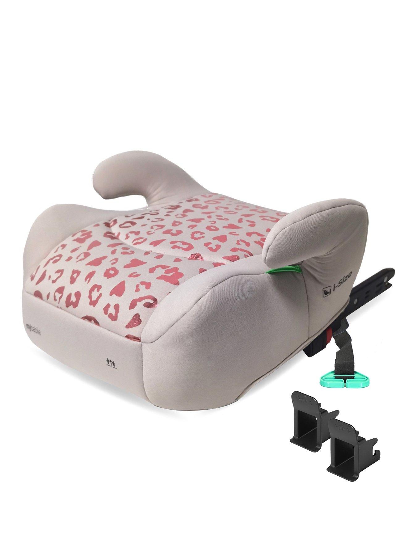 Image 1 of 8 of My Babiie MBCSB20 Booster R129 Car Seat with ISOFIX - Pink Leopard