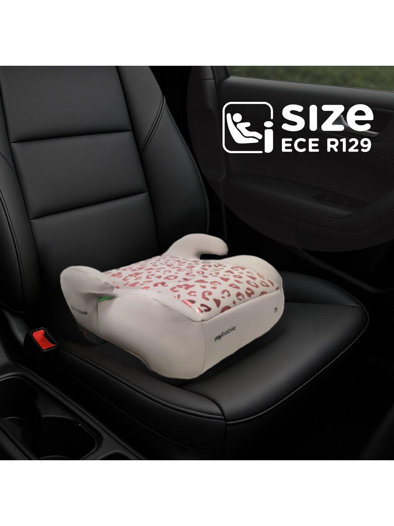 Image 2 of 8 of My Babiie MBCSB20 Booster R129 Car Seat with ISOFIX - Pink Leopard
