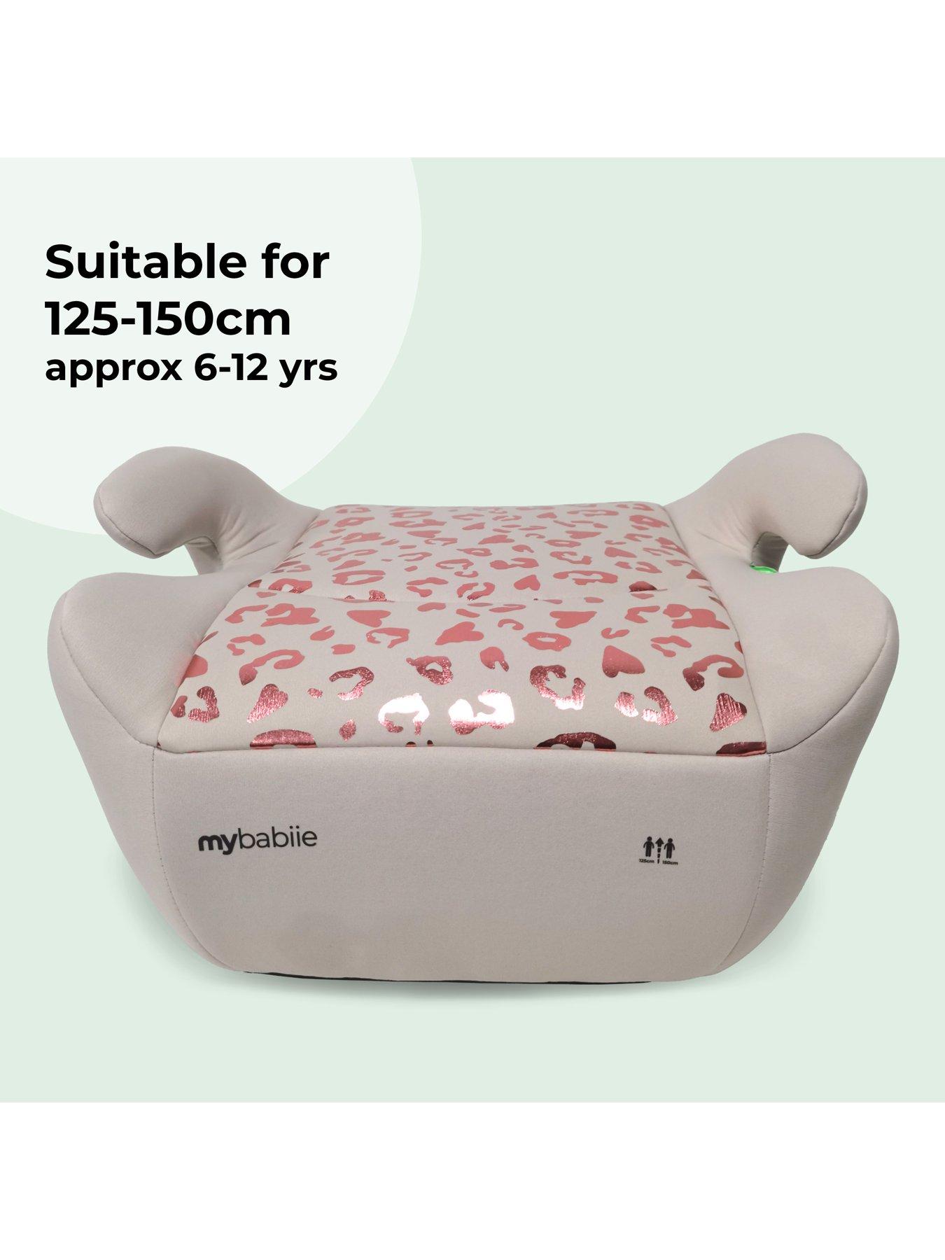 Image 3 of 8 of My Babiie MBCSB20 Booster R129 Car Seat with ISOFIX - Pink Leopard