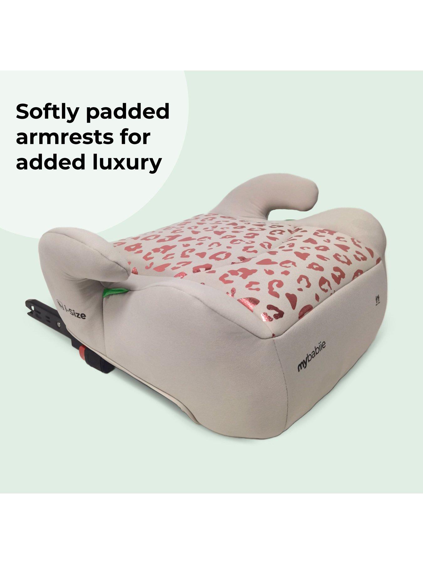 Image 6 of 8 of My Babiie MBCSB20 Booster R129 Car Seat with ISOFIX - Pink Leopard