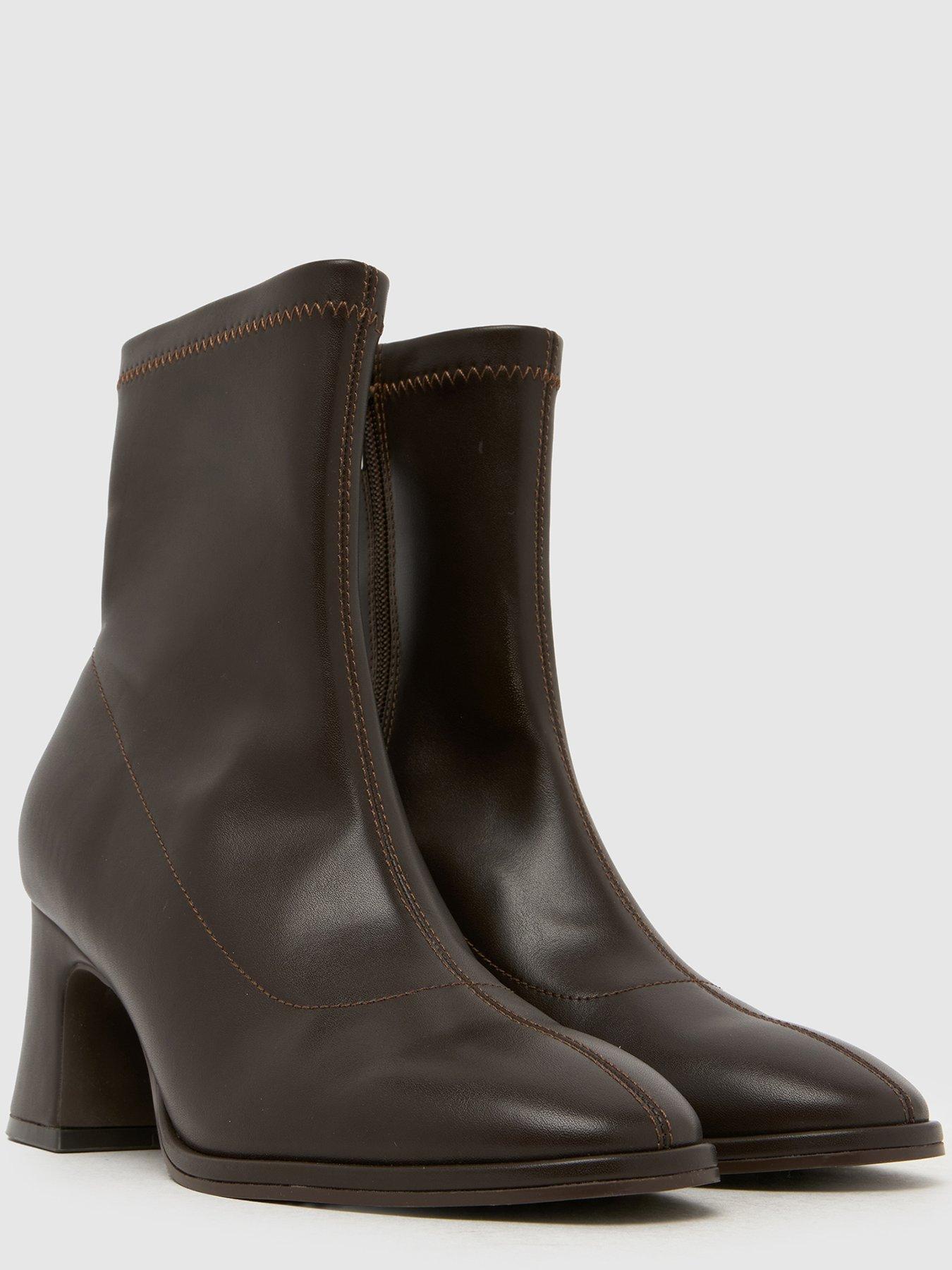 Image 2 of 4 of Schuh Brenna Sock Boot - Brown