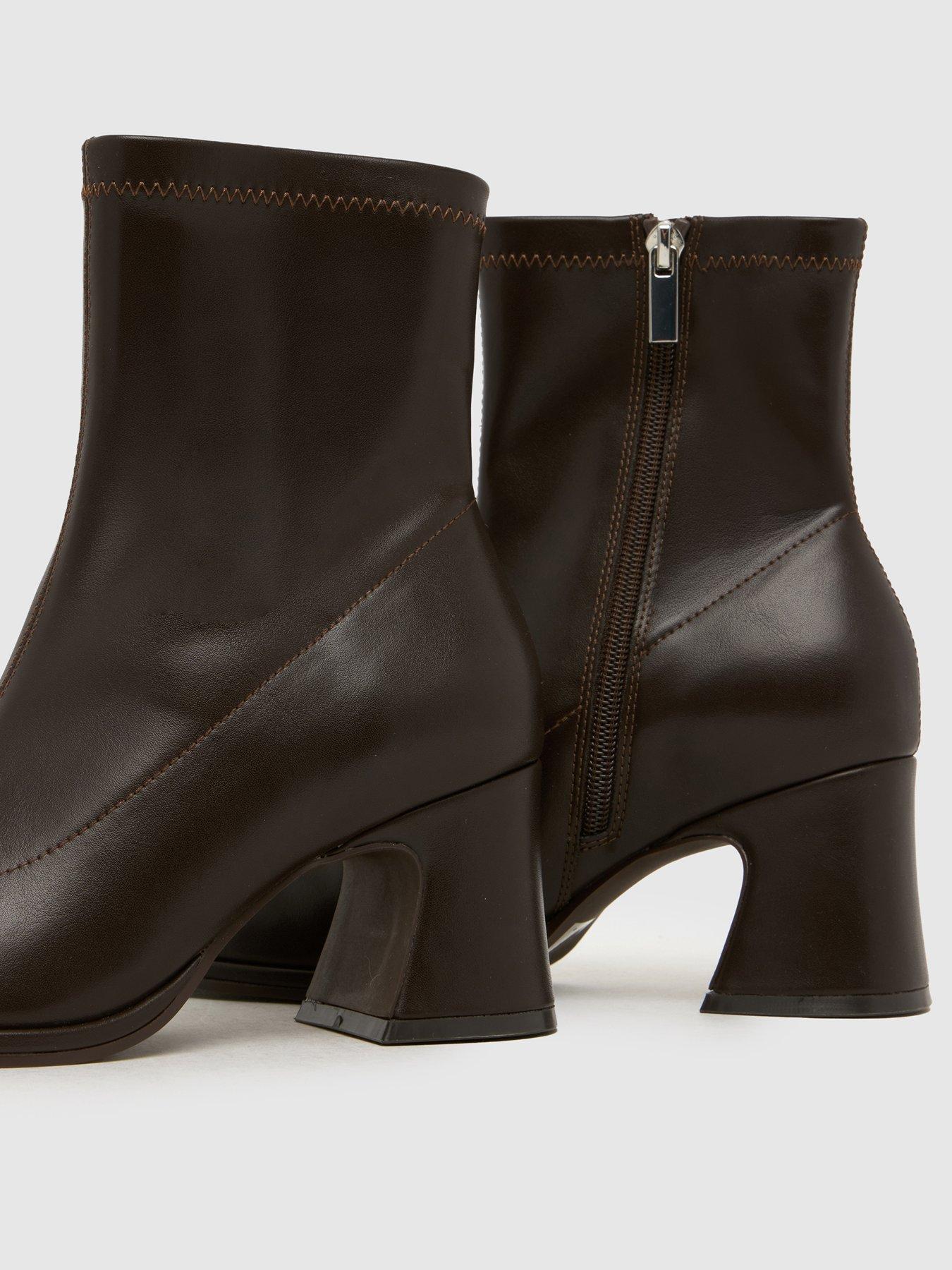 Image 4 of 4 of Schuh Brenna Sock Boot - Brown