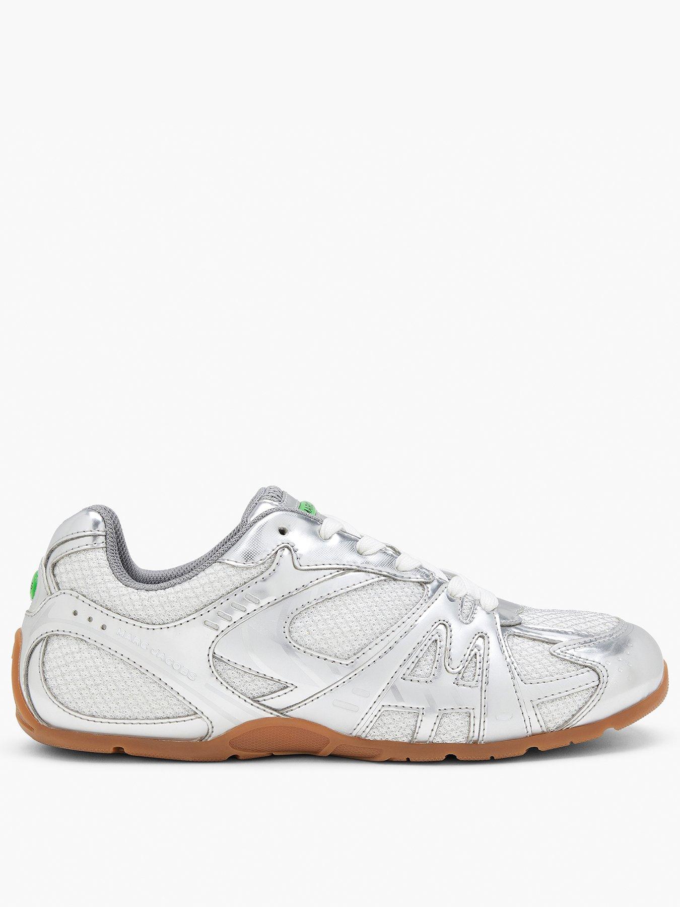 MARC JACOBS The Metallic 72 Spring Sneaker - Silver