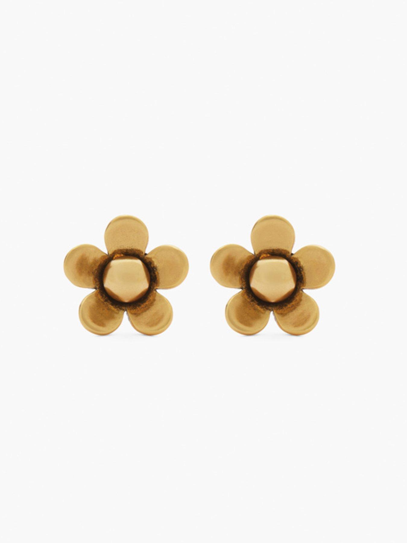Image 2 of 4 of MARC JACOBS Womens Daisy Stud Stud Earrings - Gold
