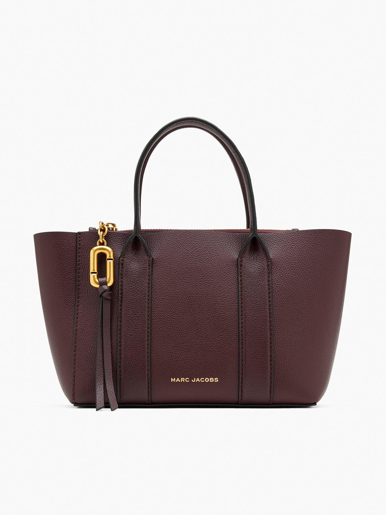 MARC JACOBS Shopper Leather Shoulder Bag - Red