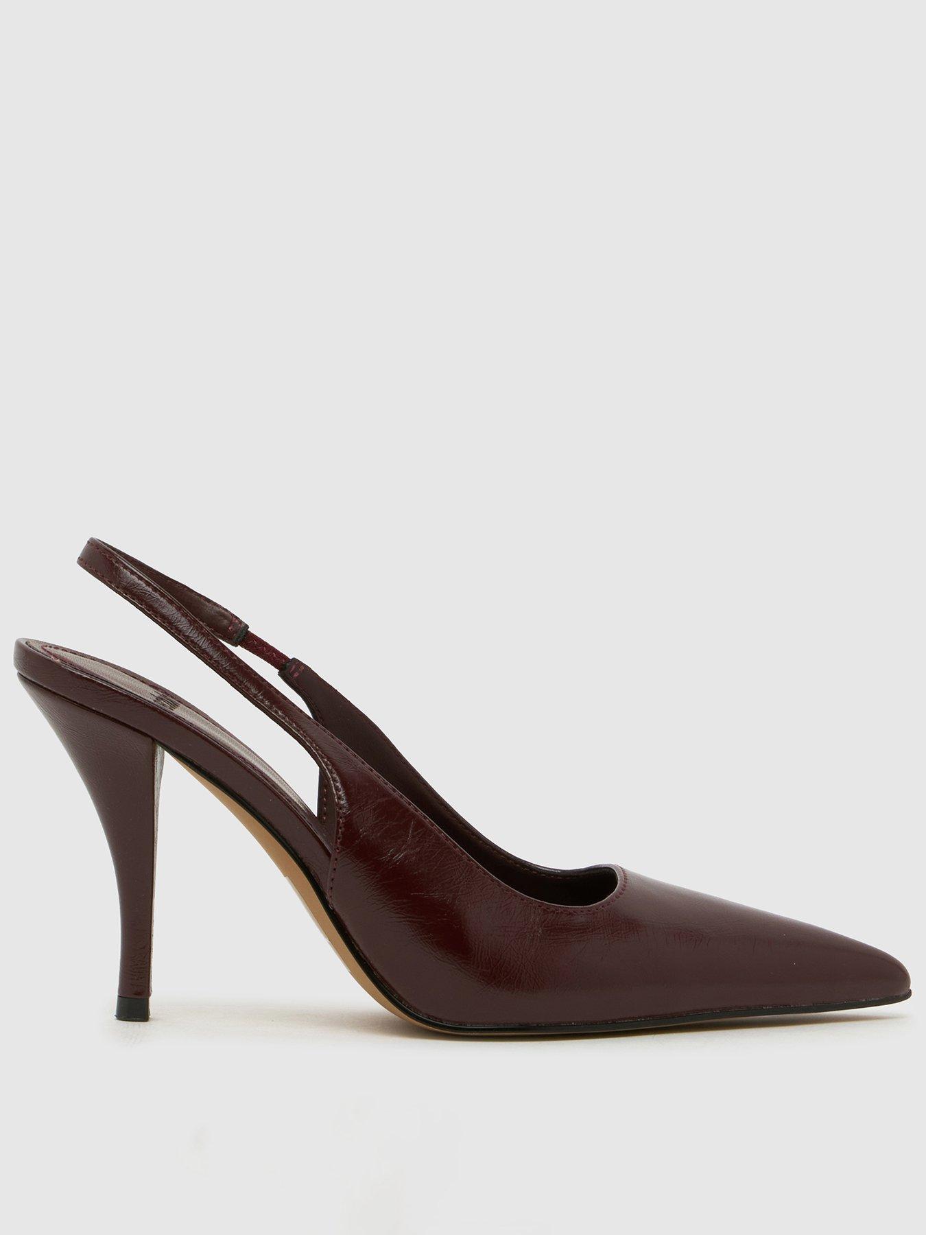 Schuh Sophia Court Heels - Red