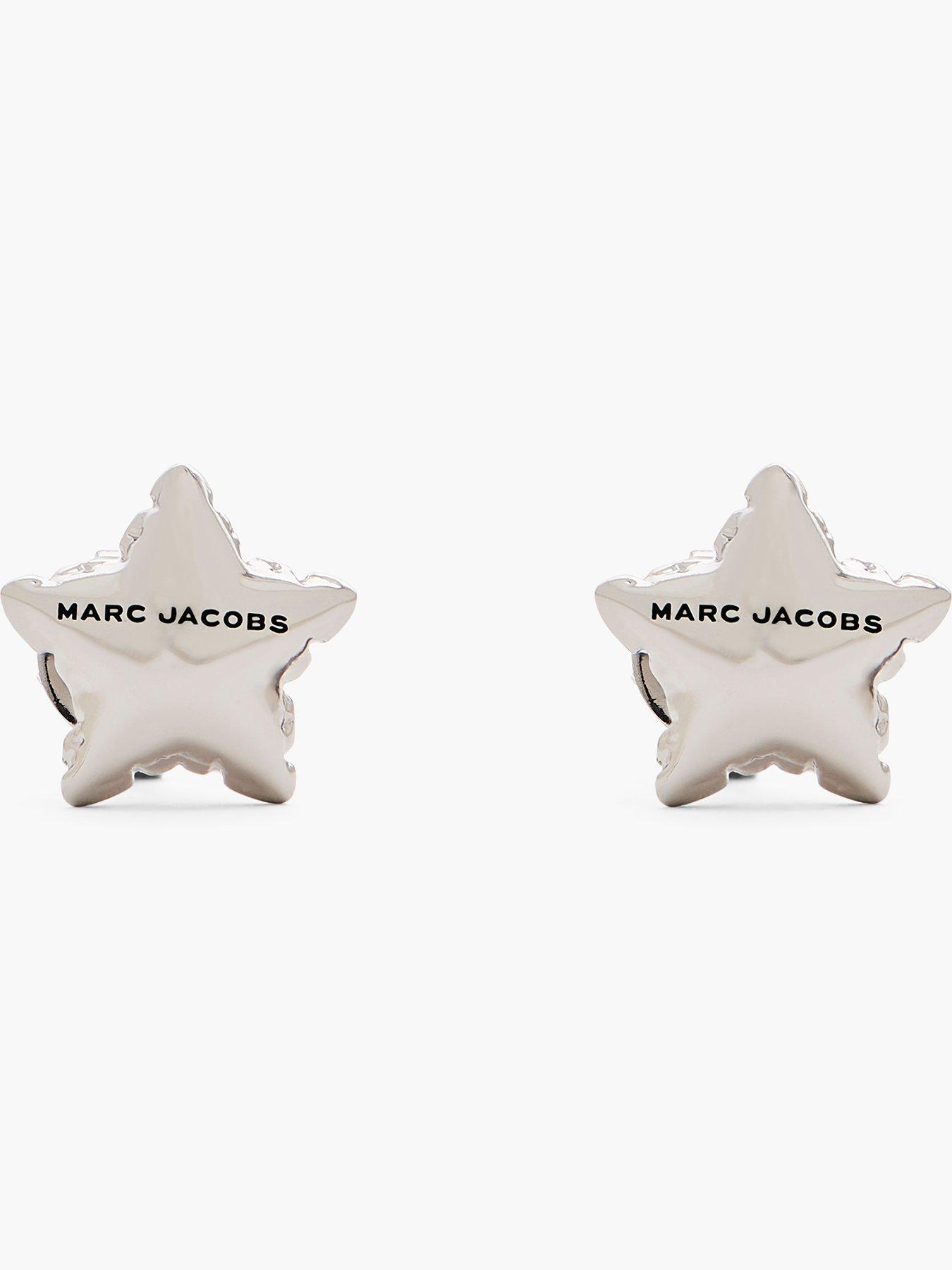 Image 1 of 4 of MARC JACOBS The Star Balloon Stud Earrings - Silver