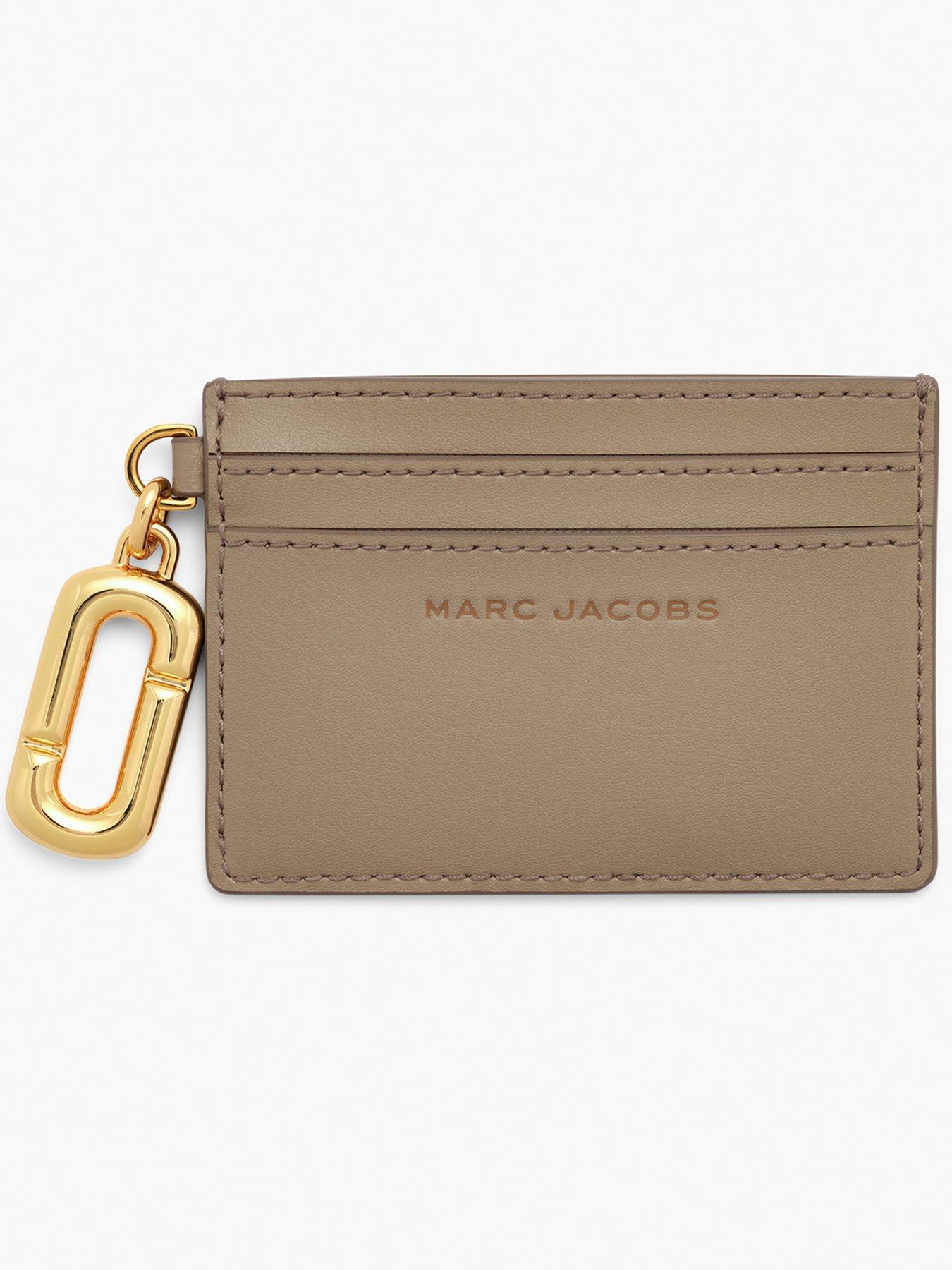 Image 1 of 3 of MARC JACOBS Scene Leather Card Case - Beige