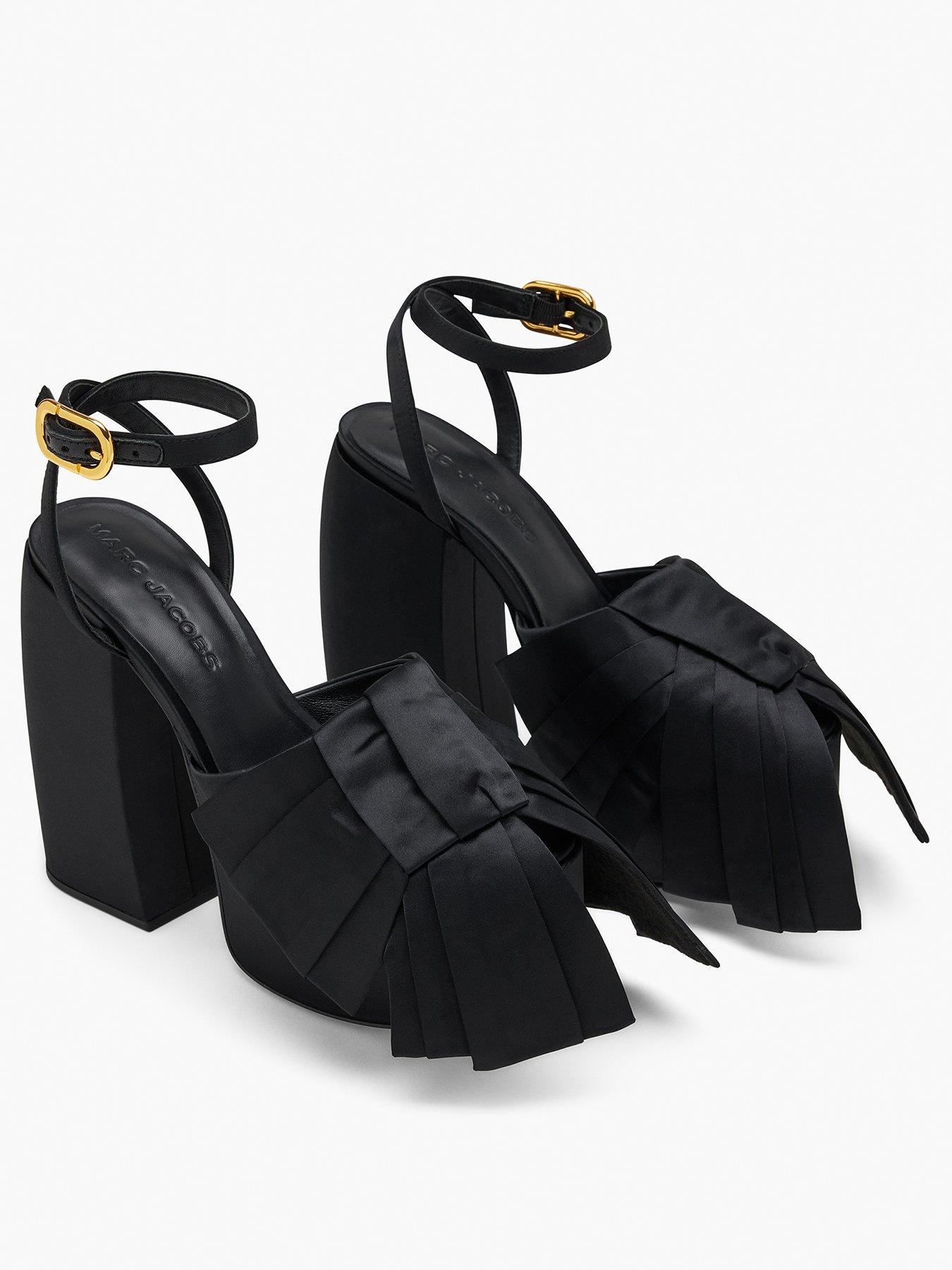 Image 2 of 5 of MARC JACOBS The Bow Platform Heel - Black