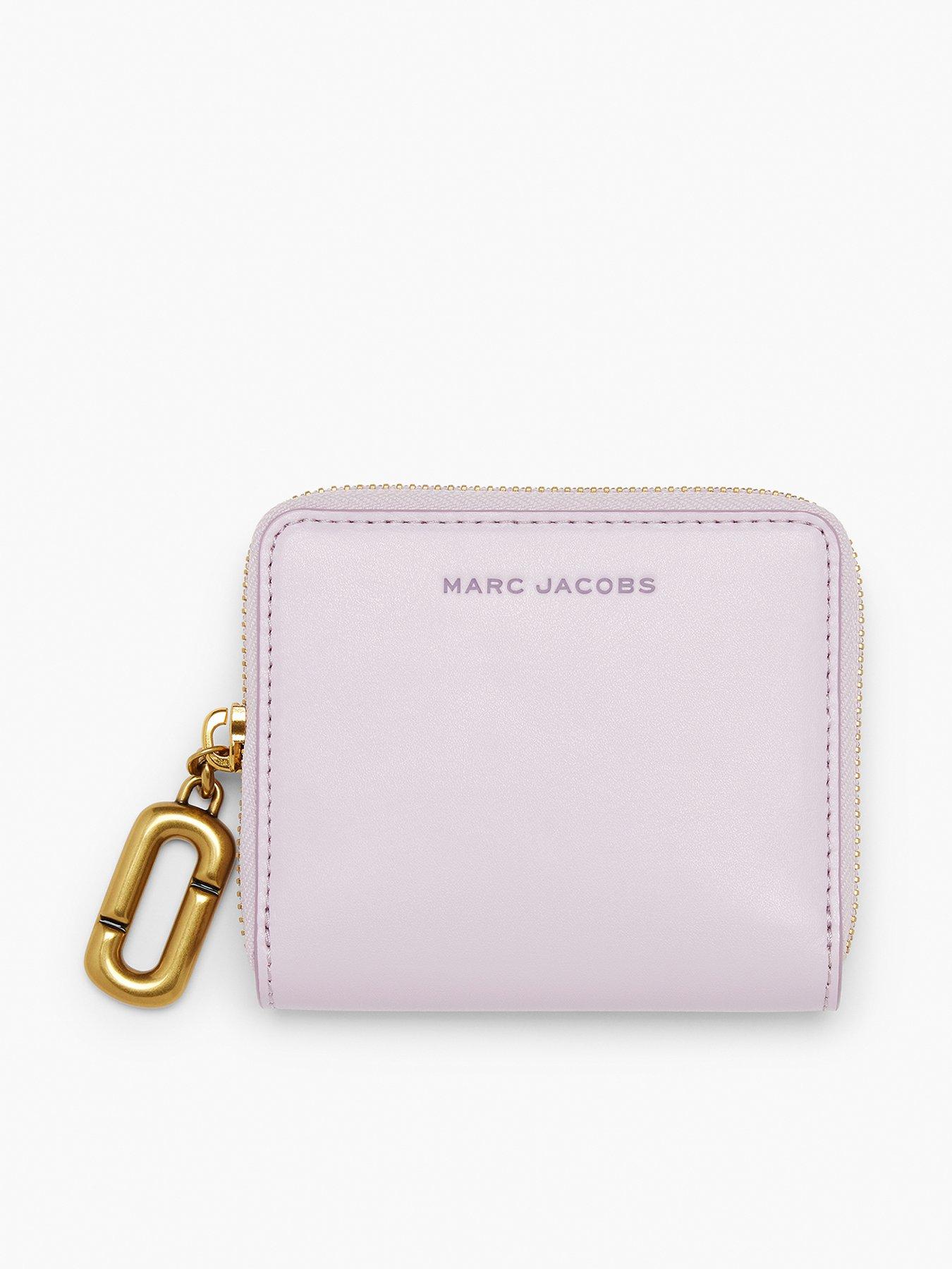Image 1 of 4 of MARC JACOBS Scene Slim Compact Wallet - Light Iris