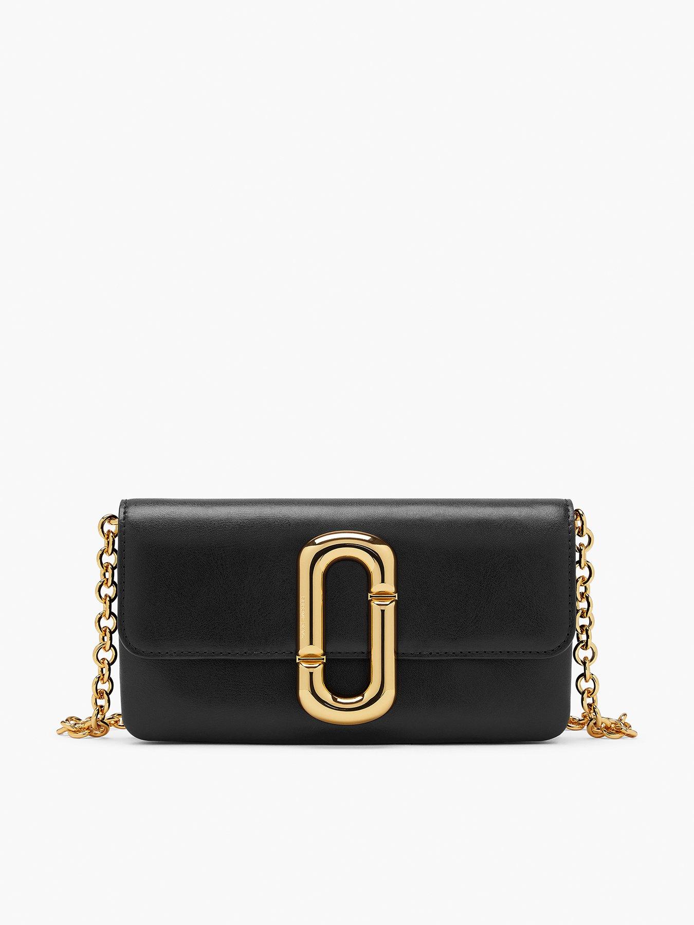 Image 1 of 4 of MARC JACOBS The Wallet On Chain Bag - Black