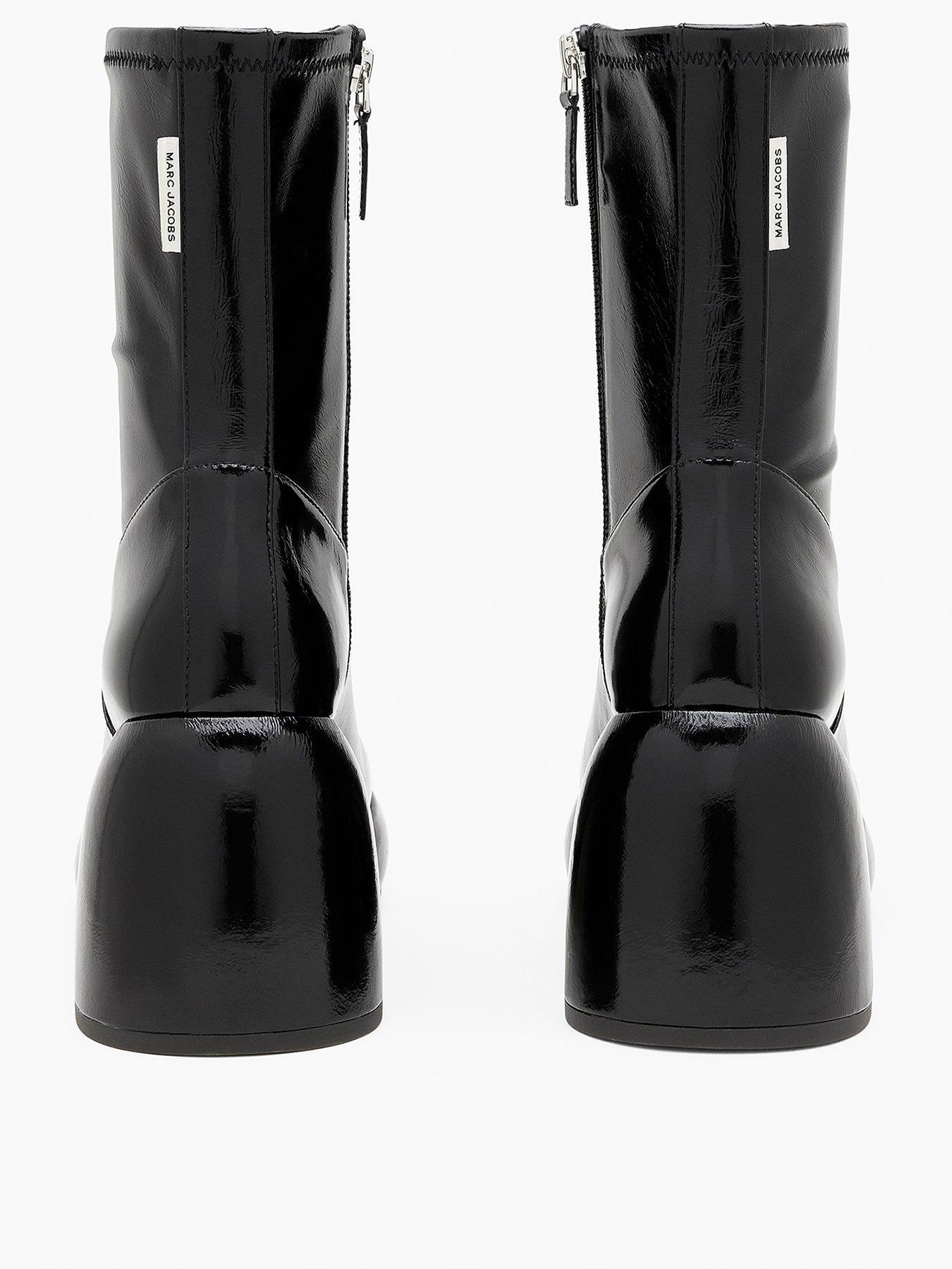 Image 3 of 3 of MARC JACOBS The Pop J Marc Ankle Boot - Black