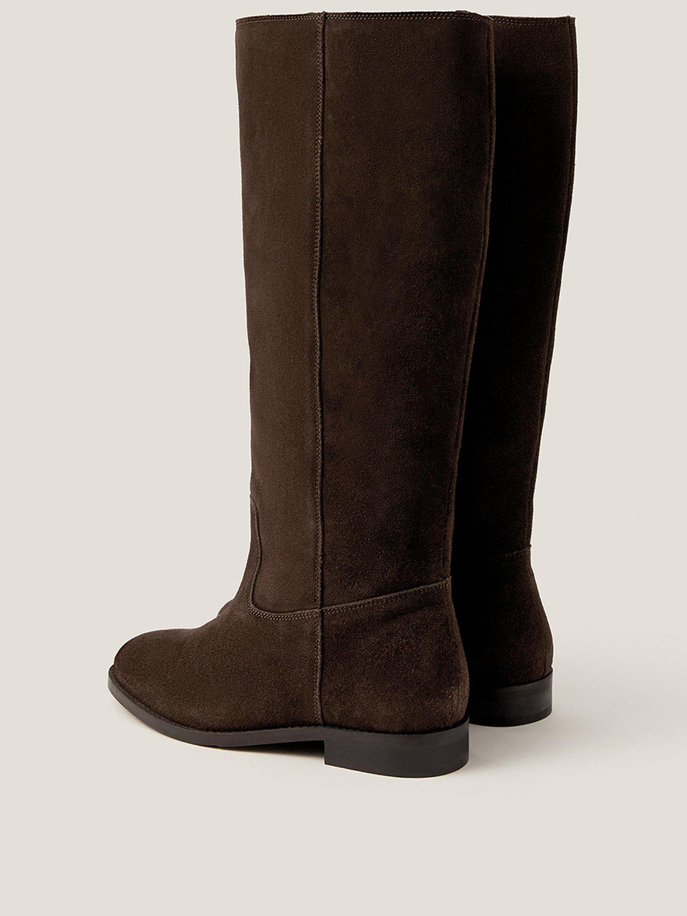 Image 2 of 3 of Monsoon Jean Suede Knee High Boot