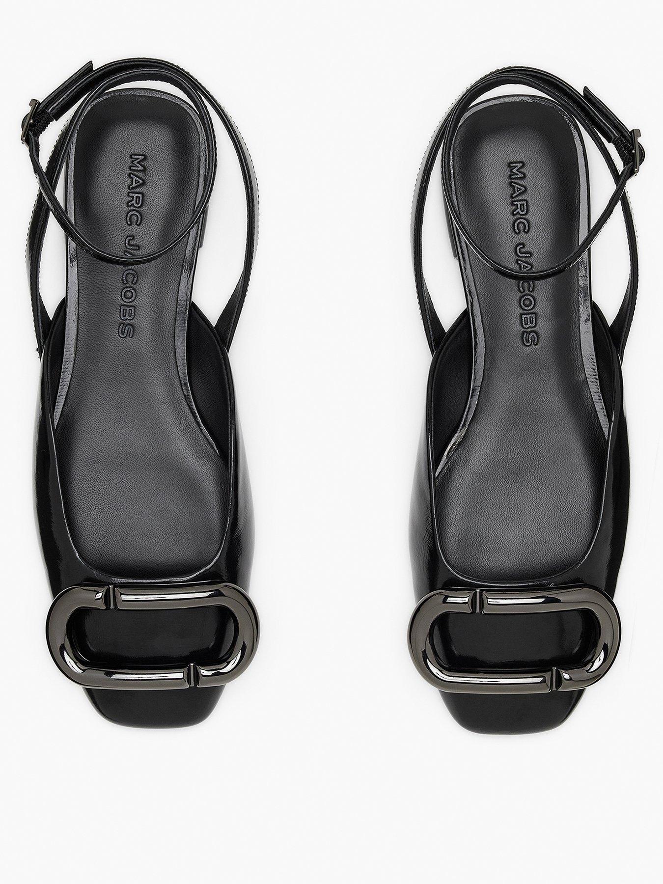 Image 3 of 4 of MARC JACOBS The Pop J Marc Sandal - Black