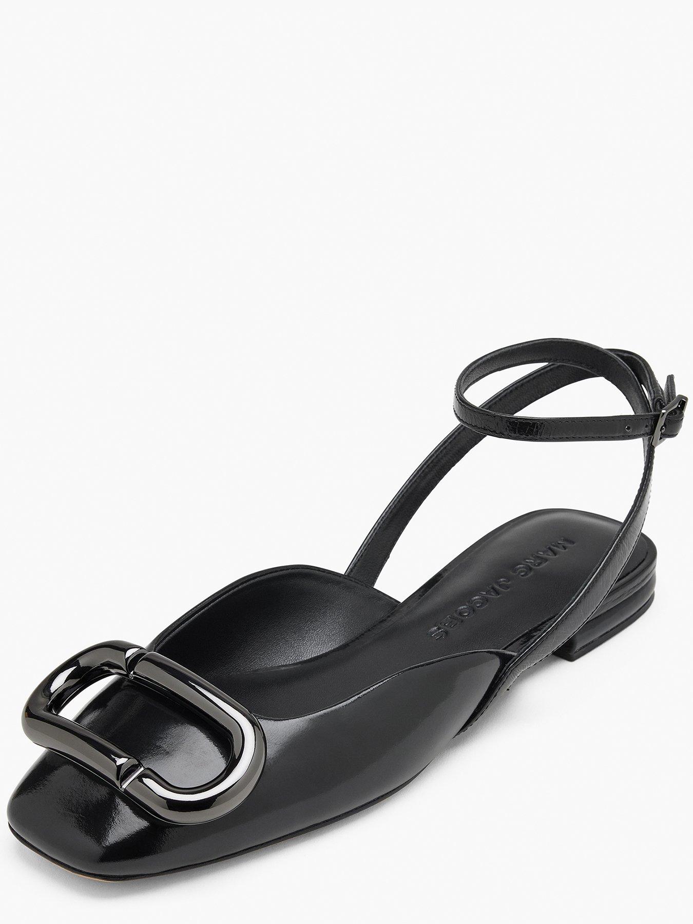 Image 4 of 4 of MARC JACOBS The Pop J Marc Sandal - Black
