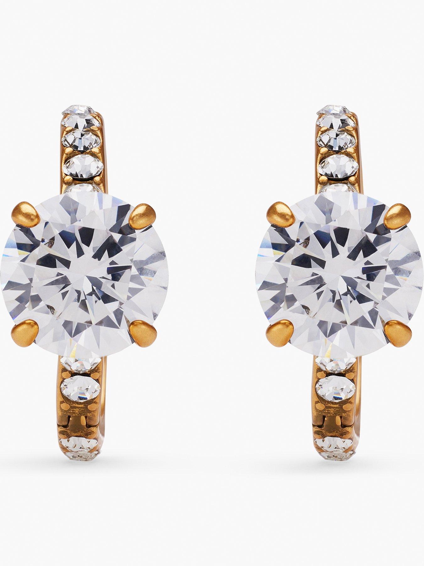Image 1 of 4 of MARC JACOBS Proposal Ring Hoop Earrings - Gold