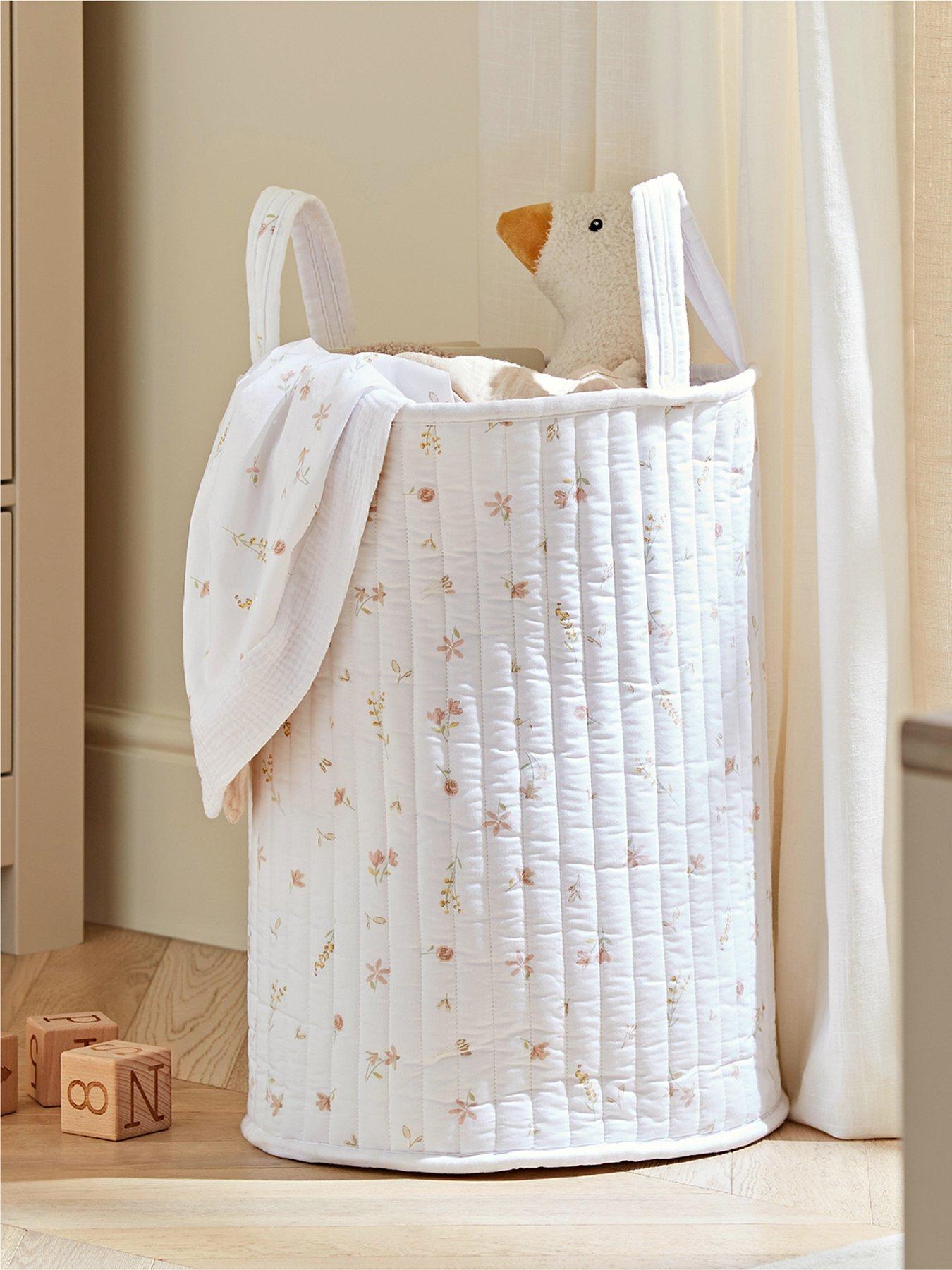 CuddleCo Large Storage Basket - Cashmere Meadow