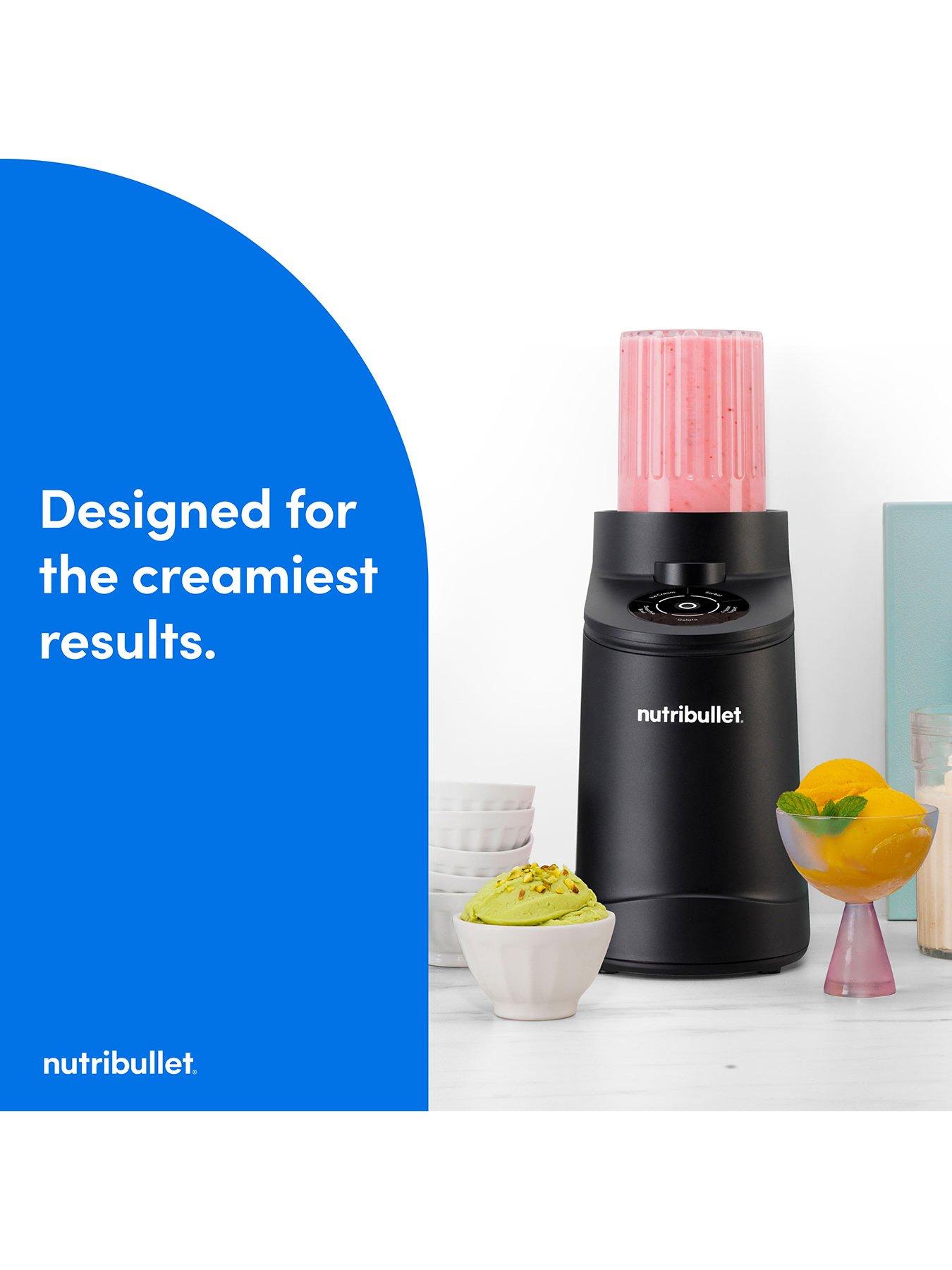 Image 2 of 8 of NUTRIBULLET chill ice cream and frozen dessert maker (matte black)