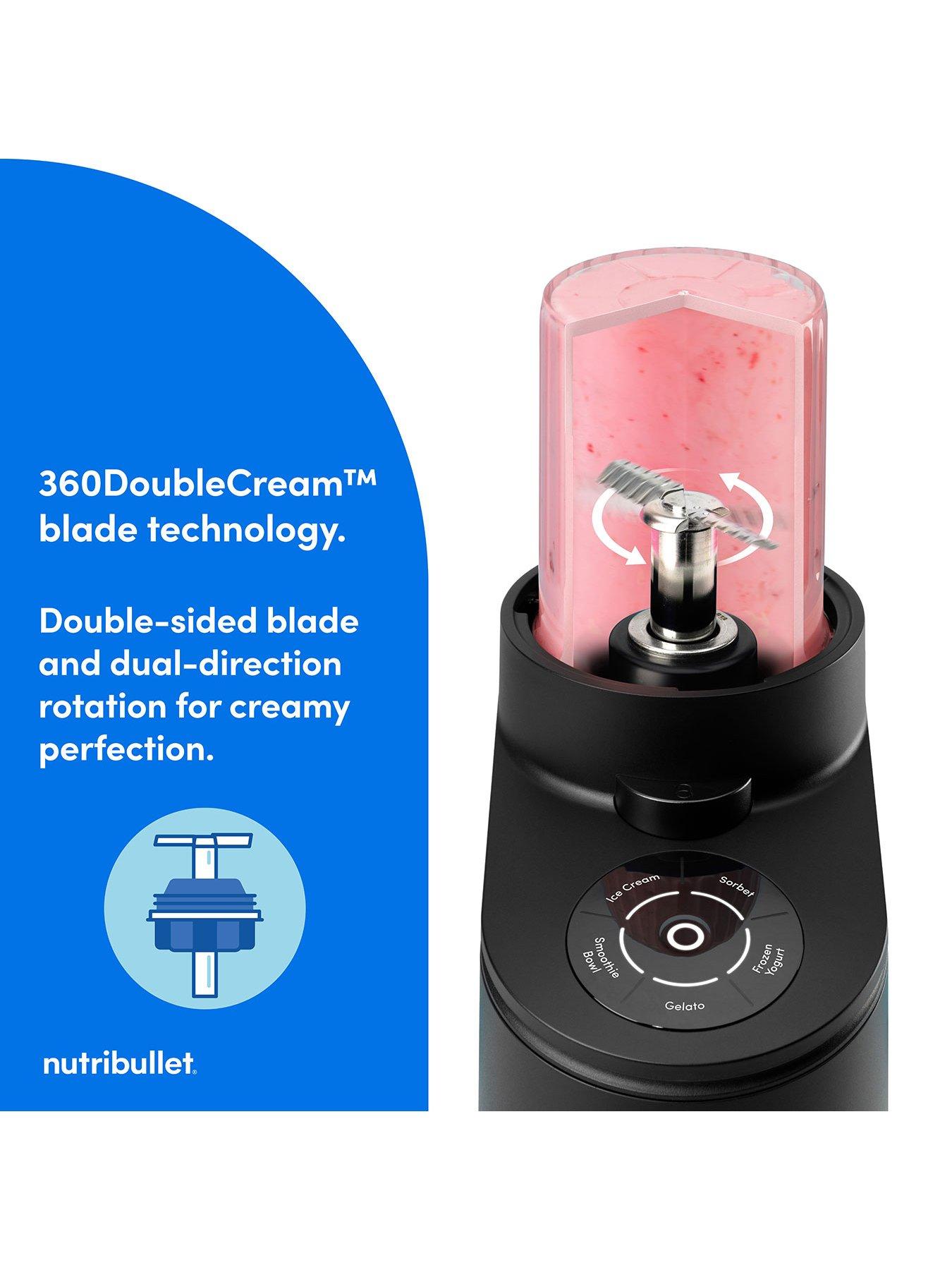 Image 3 of 8 of NUTRIBULLET chill ice cream and frozen dessert maker (matte black)