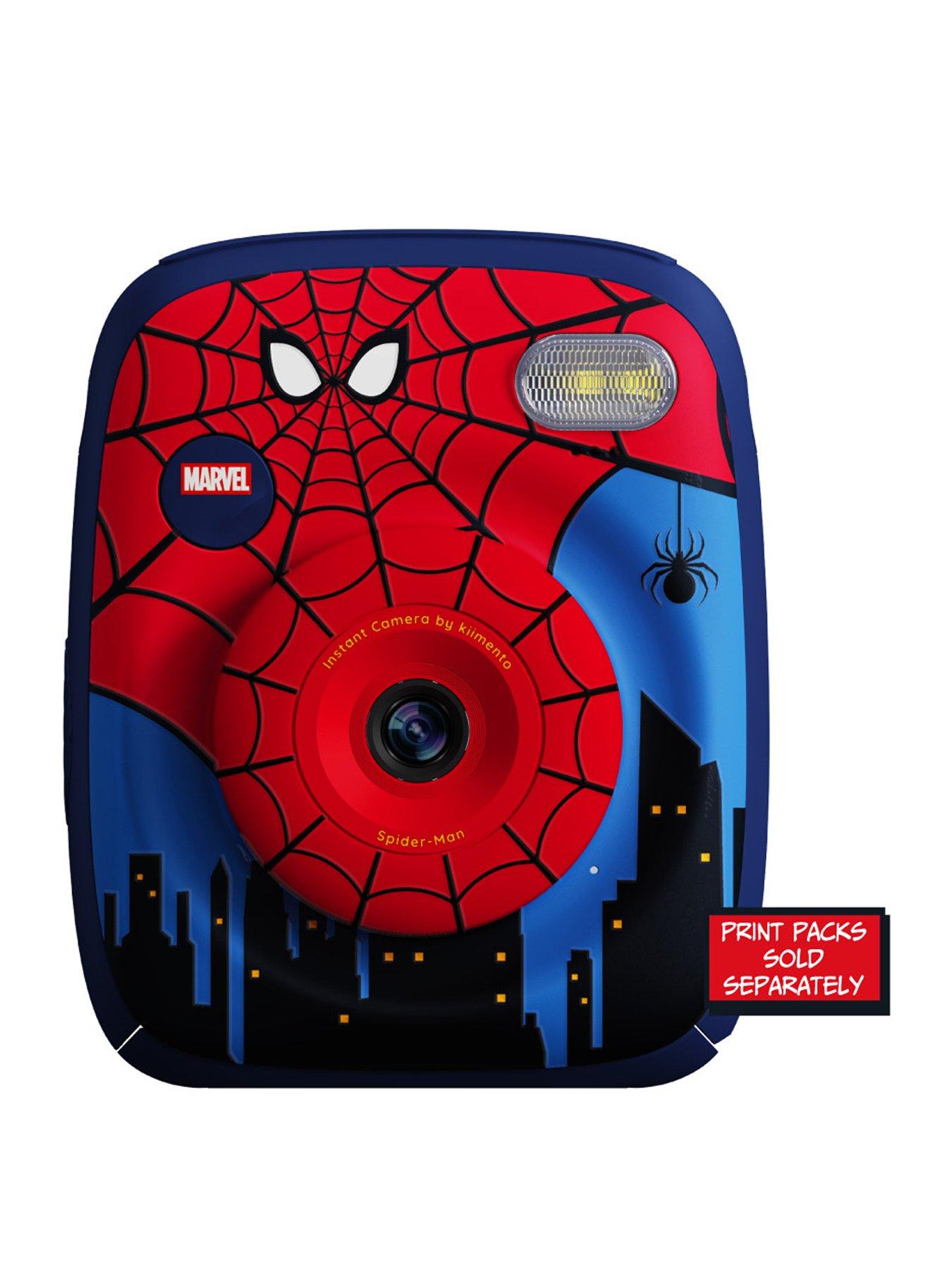 Image 1 of 7 of Marvel Spider-Man Ink-Free Instant Print Digital Camera for Kids