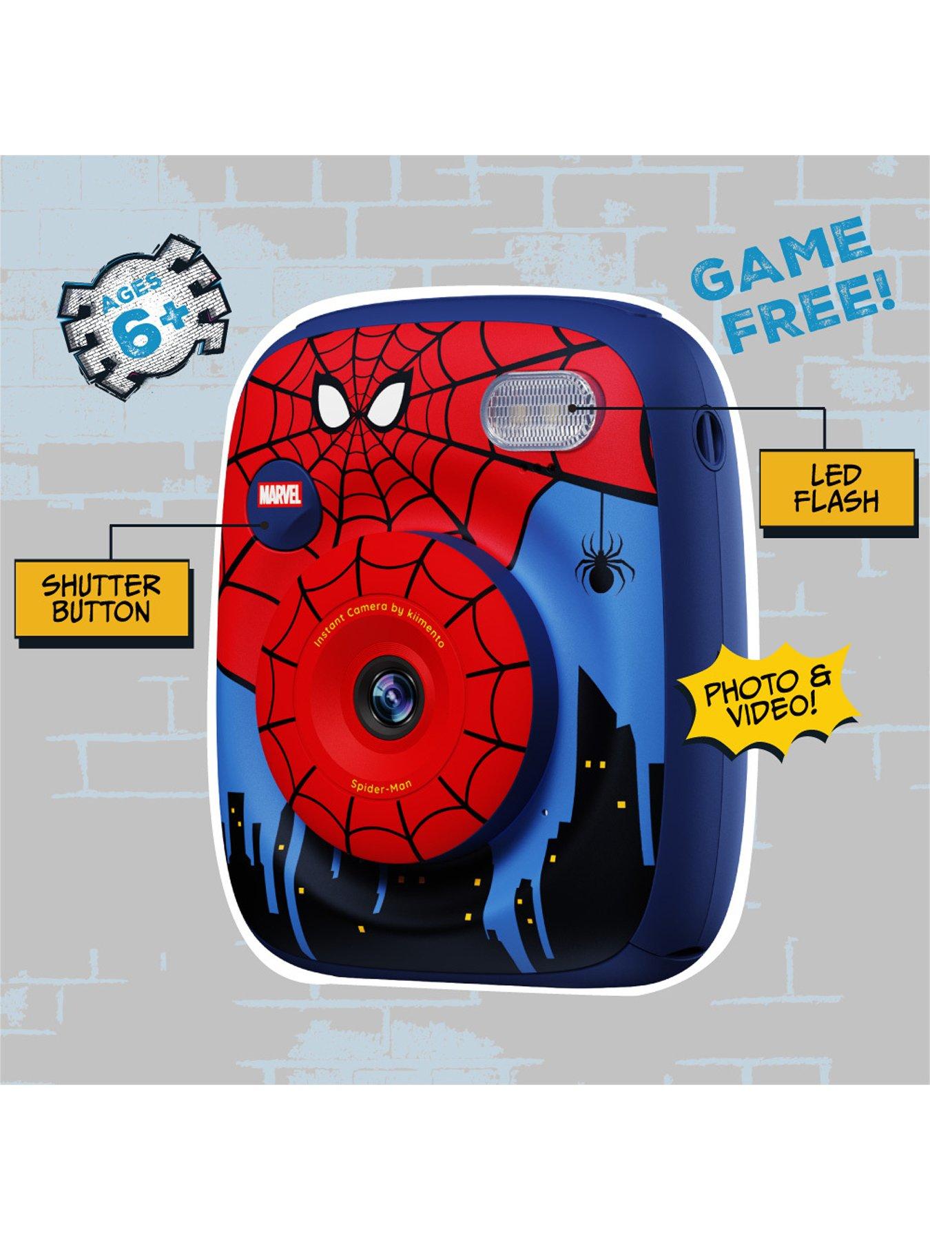 Image 2 of 7 of Marvel Spider-Man Ink-Free Instant Print Digital Camera for Kids