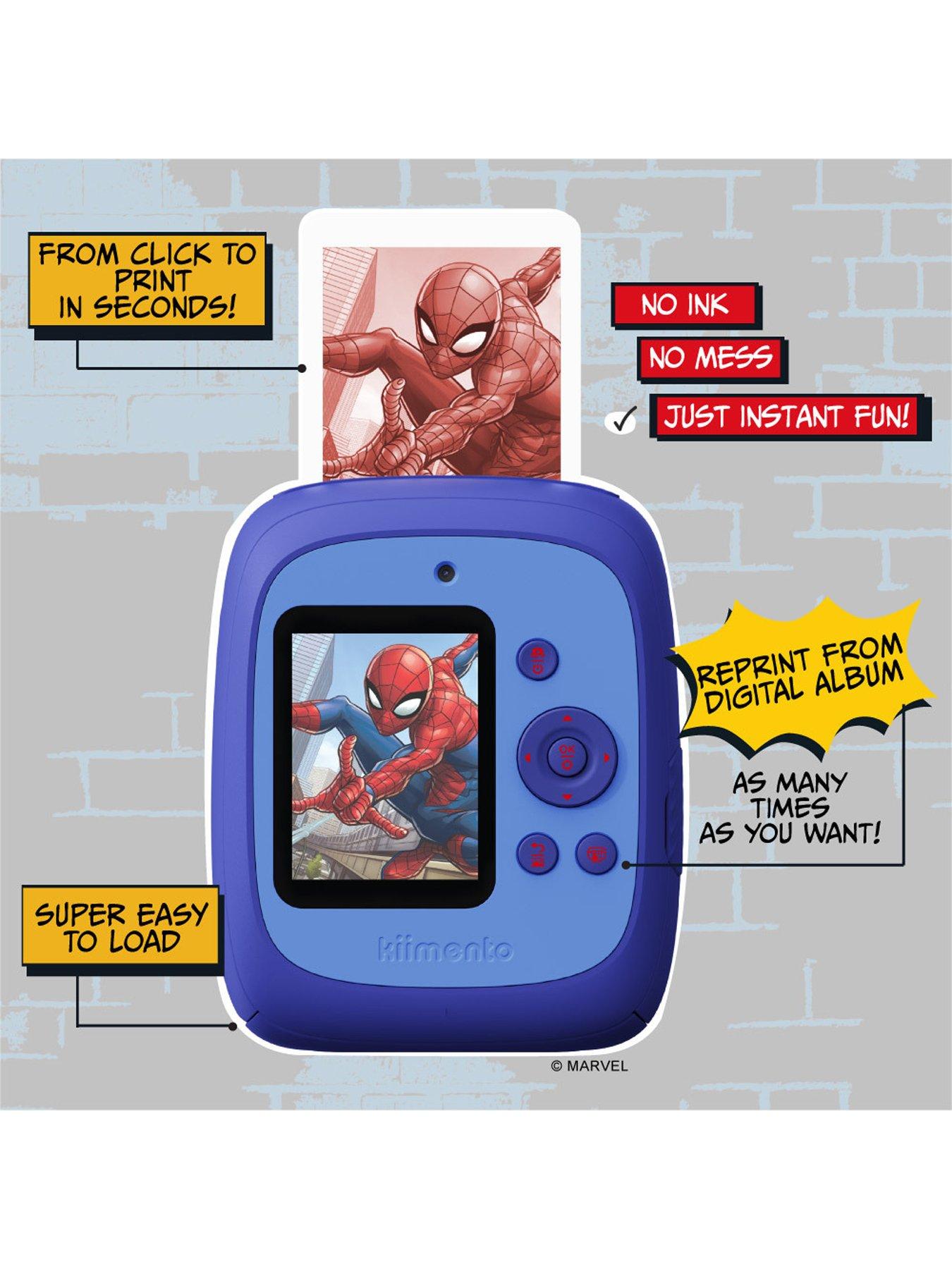 Image 3 of 7 of Marvel Spider-Man Ink-Free Instant Print Digital Camera for Kids
