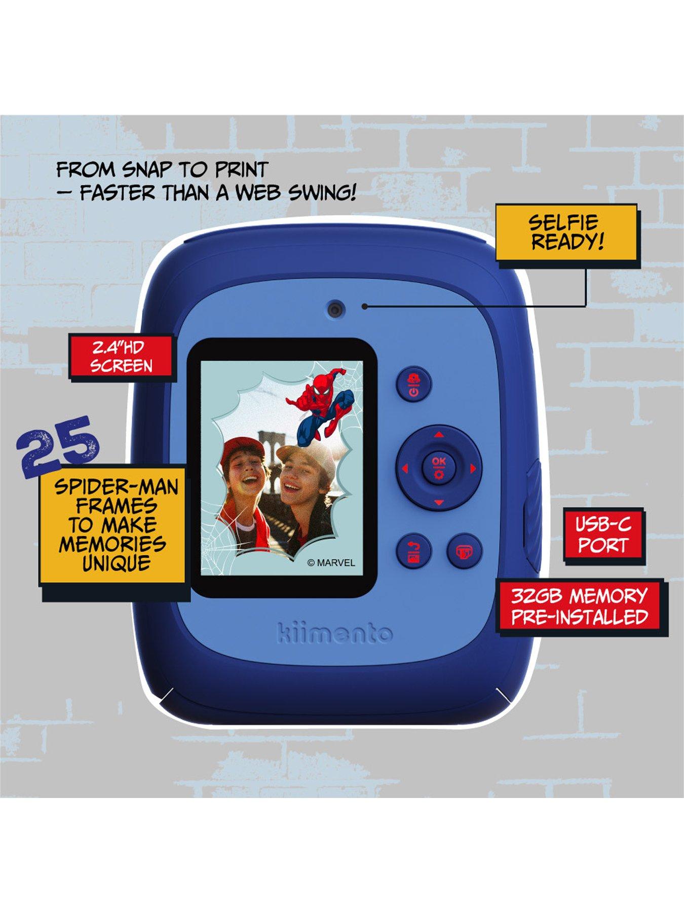 Image 4 of 7 of Marvel Spider-Man Ink-Free Instant Print Digital Camera for Kids