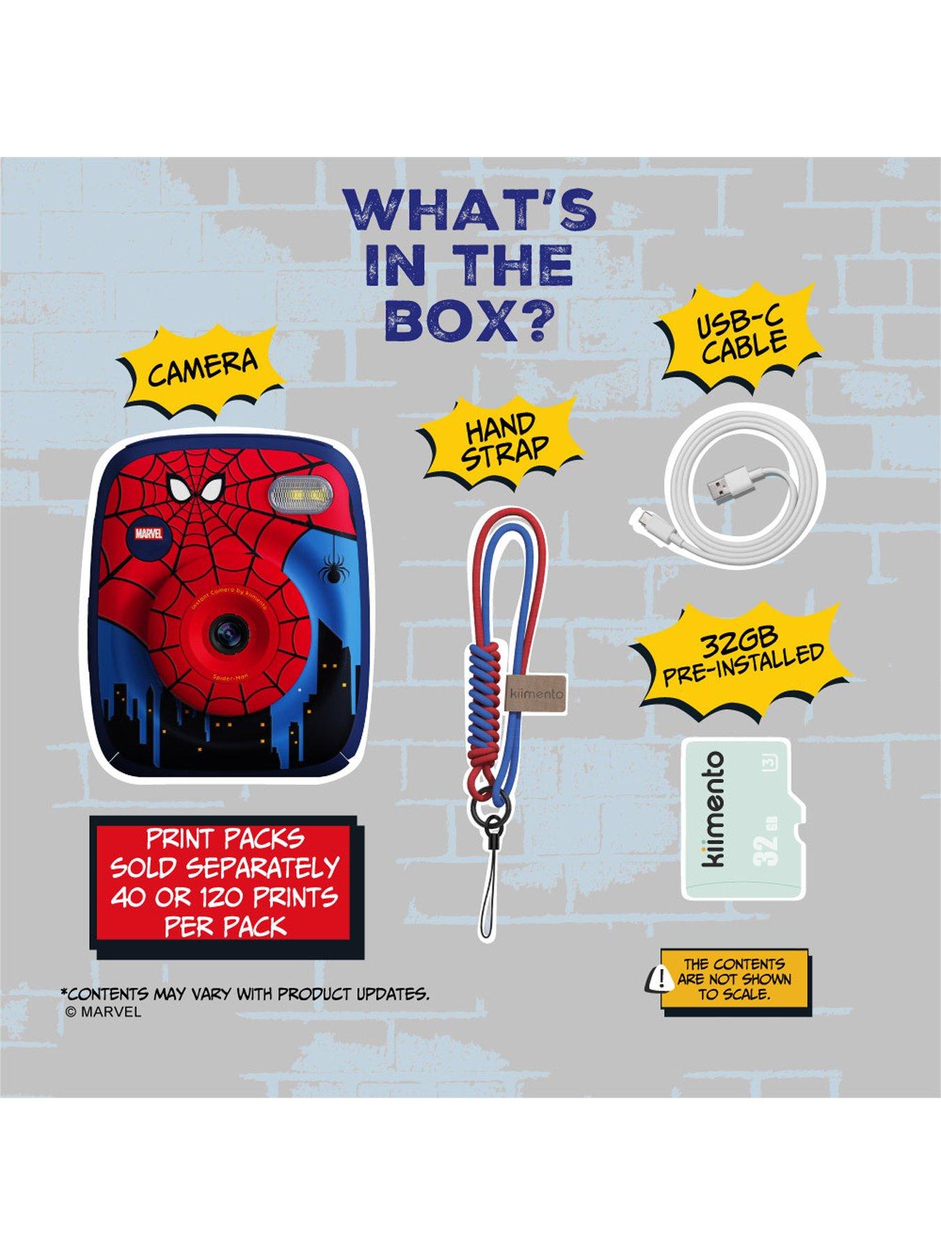 Image 7 of 7 of Marvel Spider-Man Ink-Free Instant Print Digital Camera for Kids
