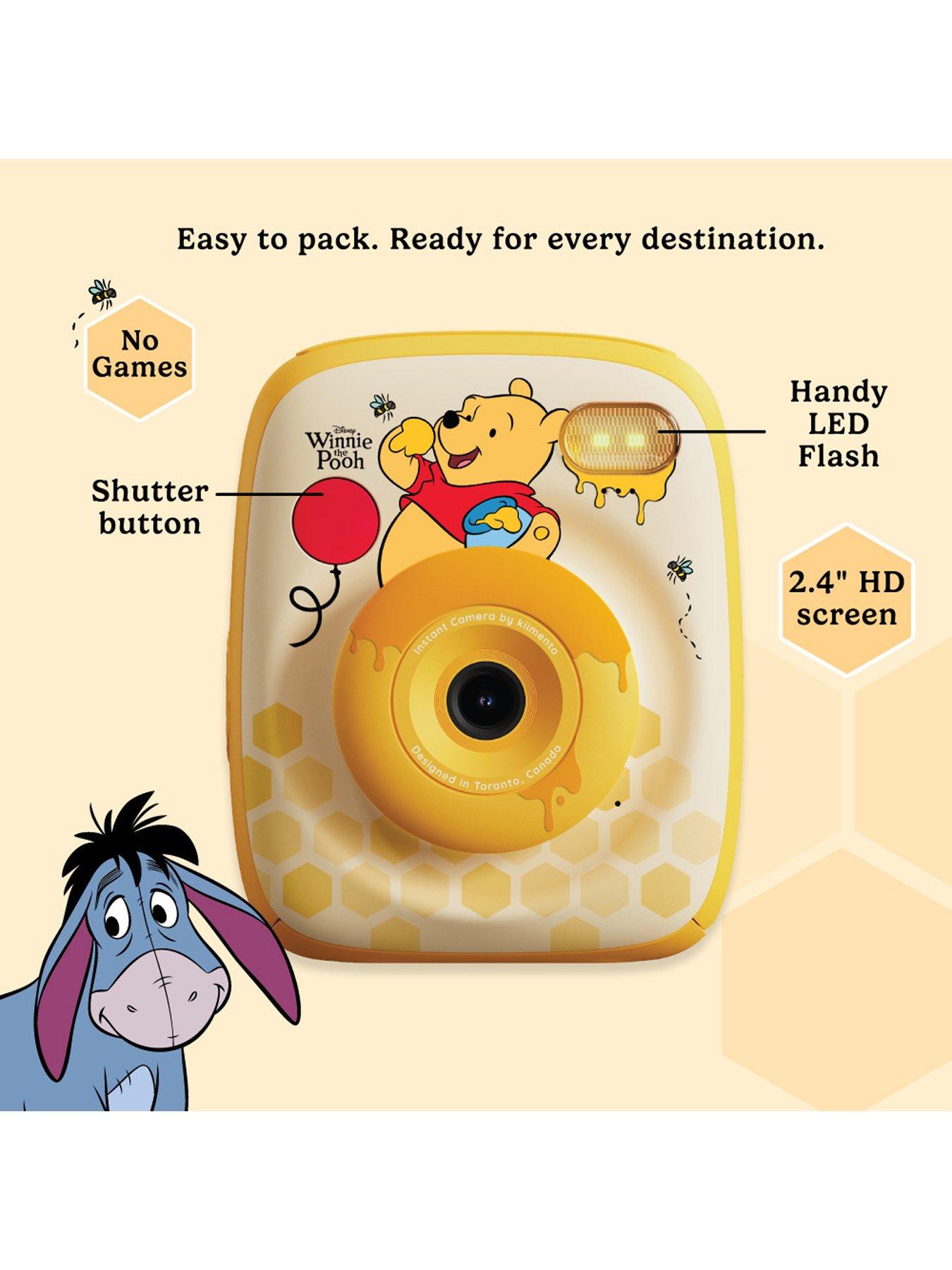 Image 2 of 7 of Disney Winnie the Pooh Ink-Free Instant Print Digital Camera for Kids
