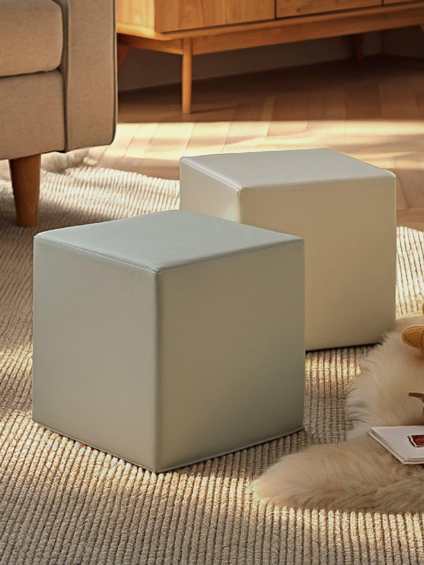 CuddleCo Play Cubes 2pc Sea Salt/Pebble