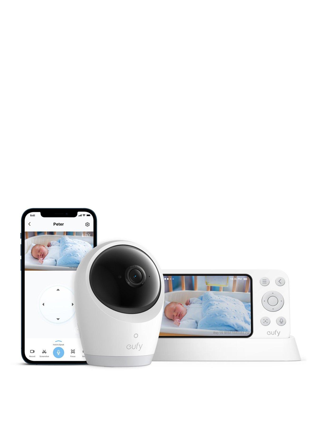 Eufy E21 5" Smart Video Baby Monitor with 4K Pan-Tilt Camera