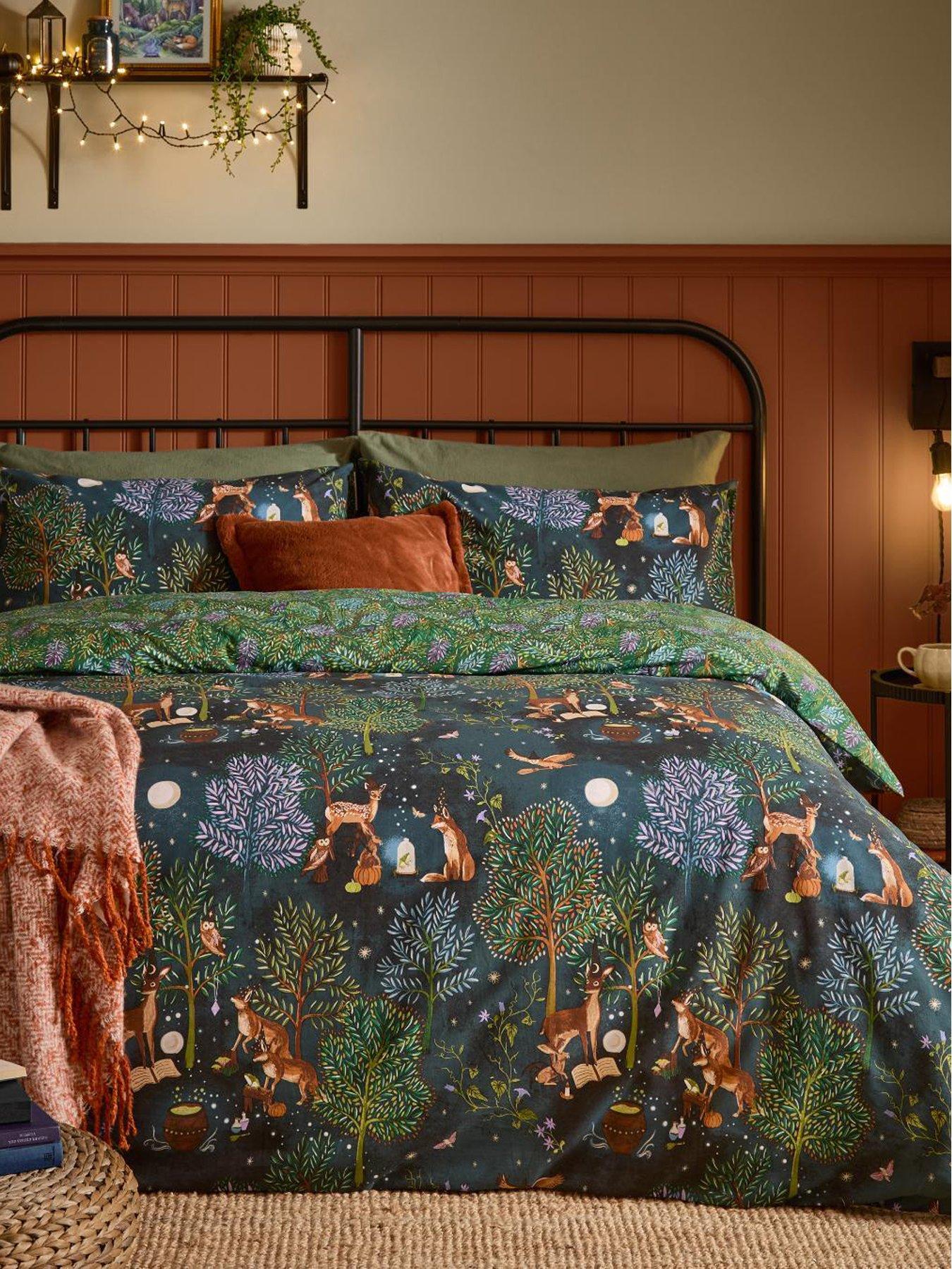 Furn Woodland Rituals Single Duvet Set Navy