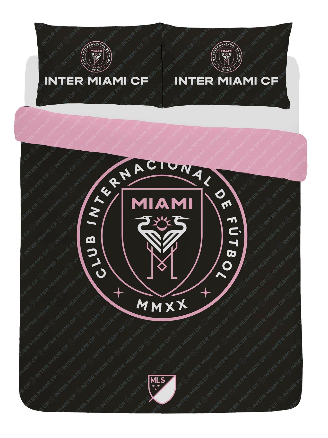 Image 4 of 7 of Football Inter Miami Football Duvet Set