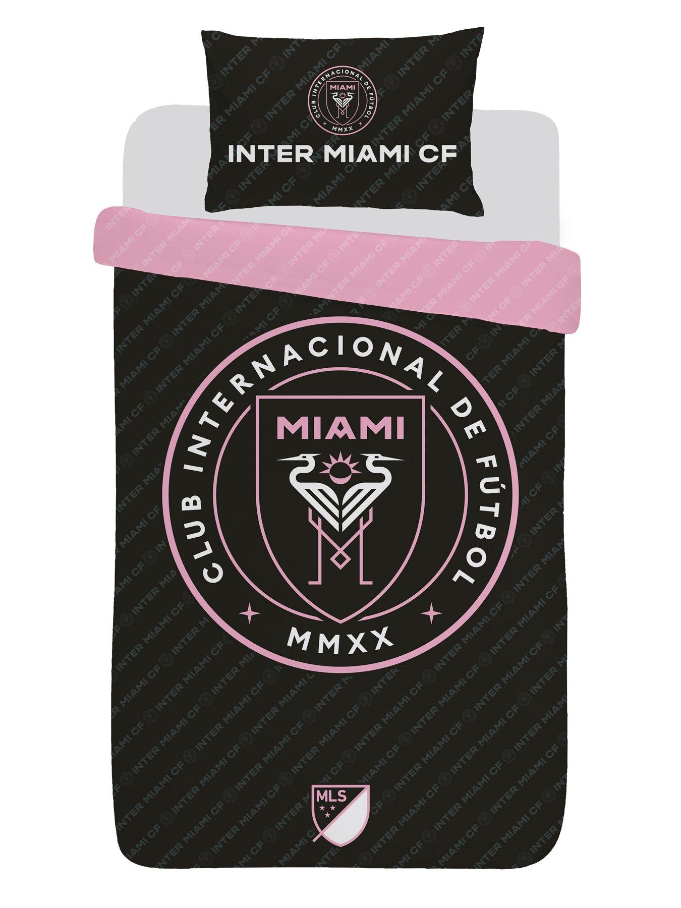 Image 6 of 7 of Football Inter Miami Football Duvet Set
