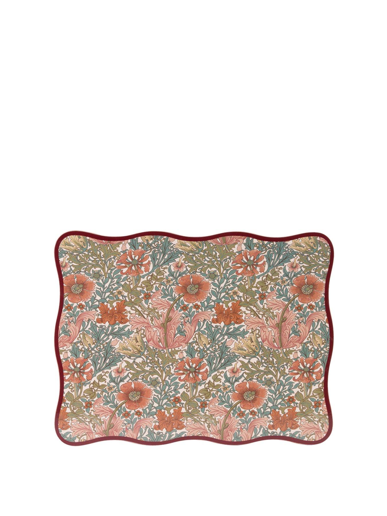 Image 1 of 2 of William Morris at Home Wmah Ow Corkback Placemats So4
