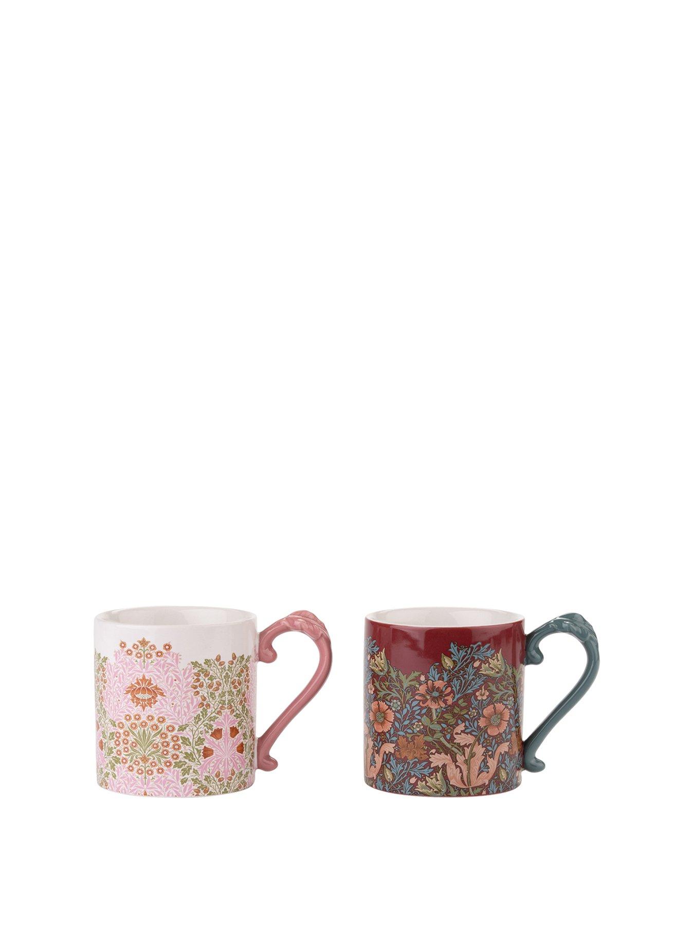 Image 1 of 3 of William Morris at Home Wmah Ow Mugs So2