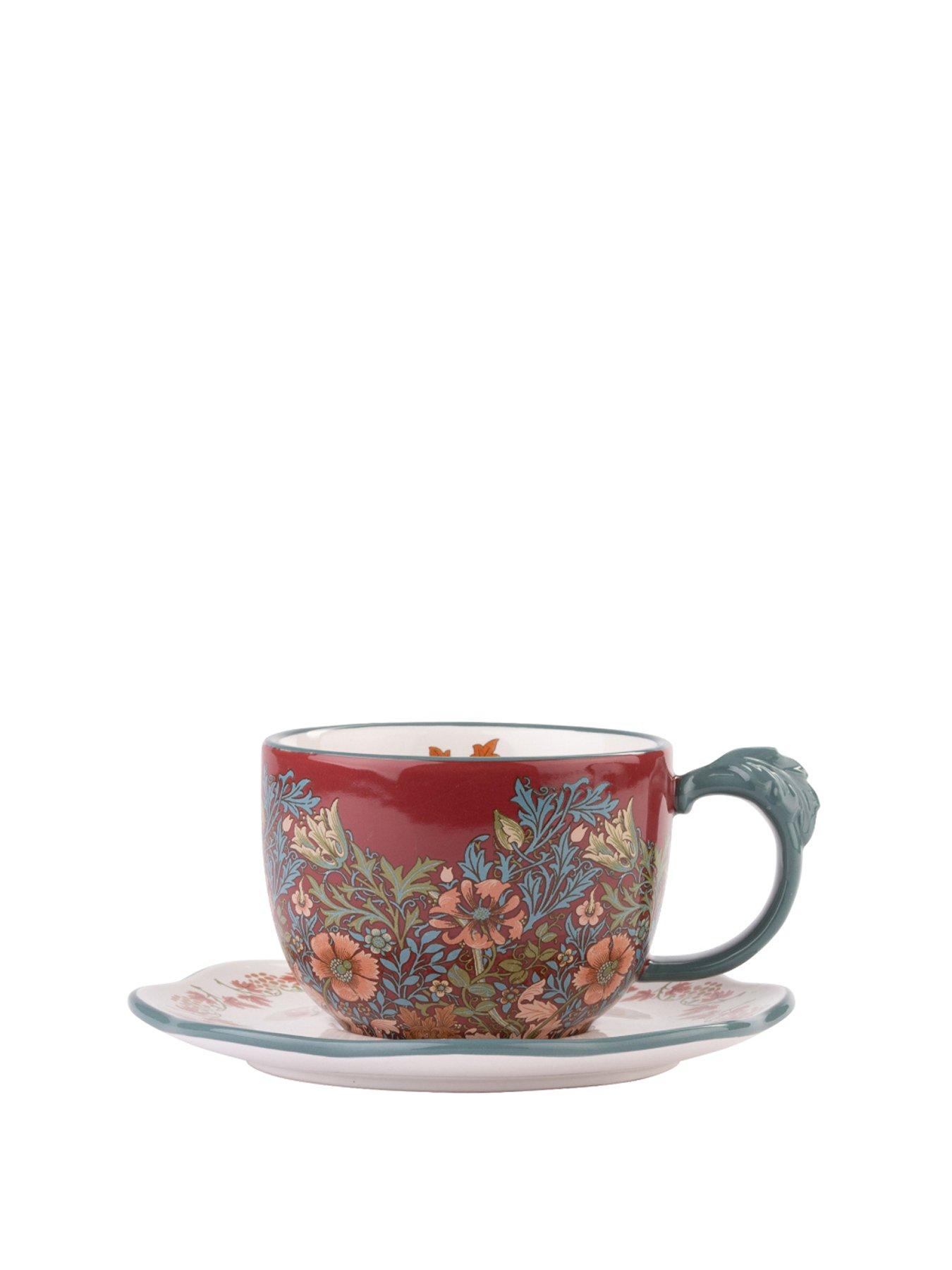 Image 1 of 4 of William Morris at Home Wmah Ow Teacup & Saucer