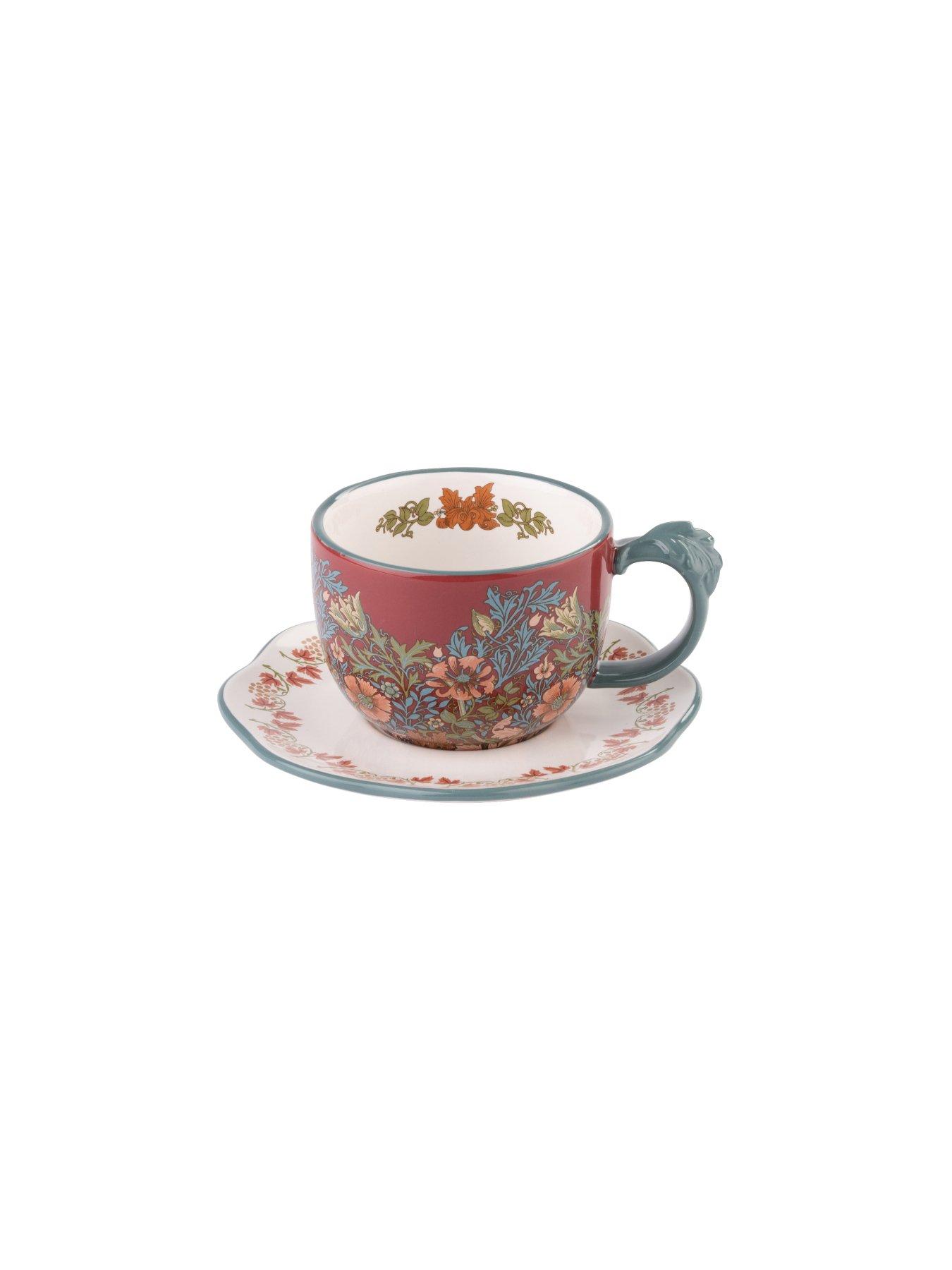 Image 2 of 4 of William Morris at Home Wmah Ow Teacup & Saucer