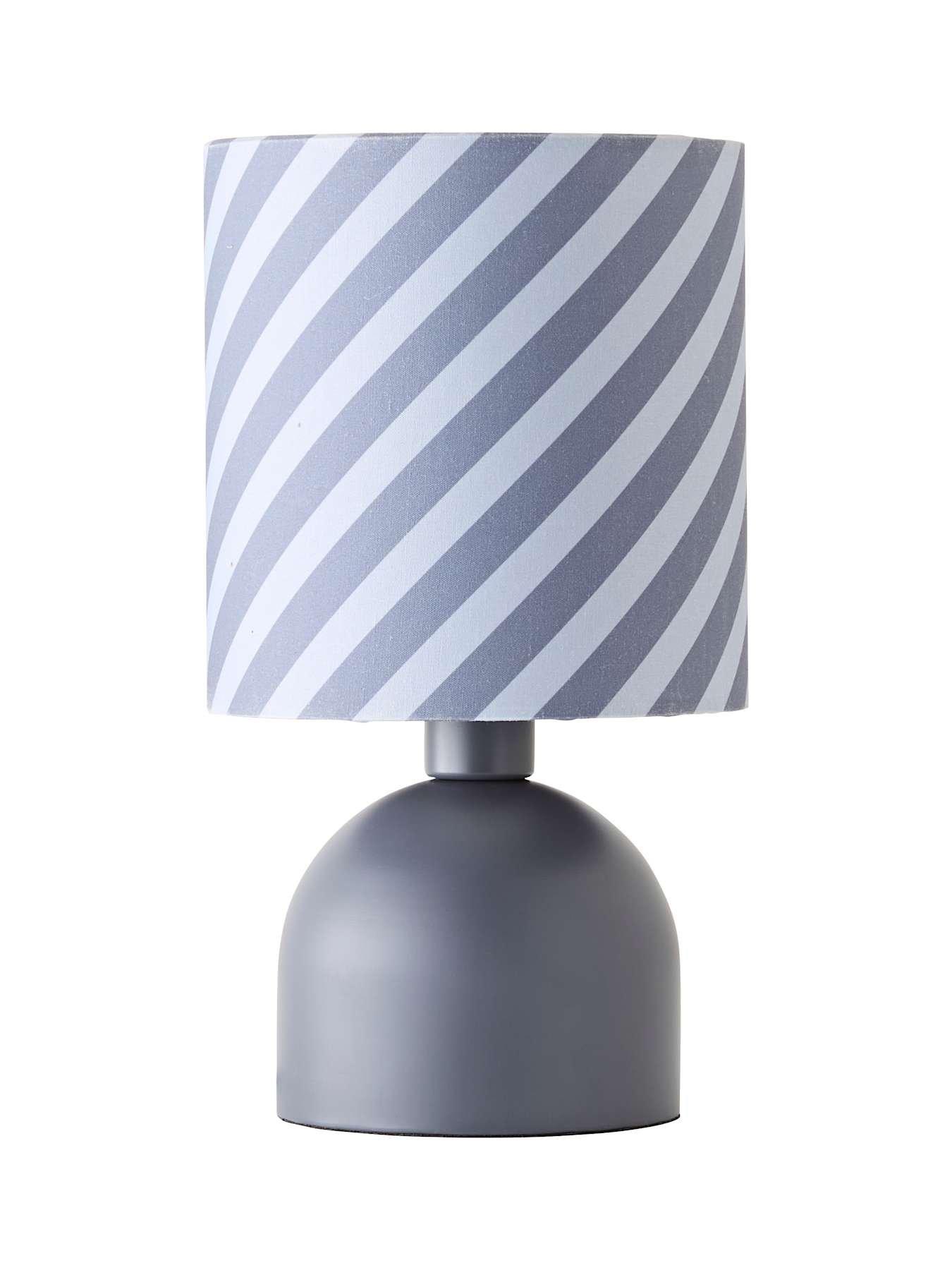 Image 6 of 6 of ValueLights Miley Grey Twist Table Lamp and Warm White Bulb