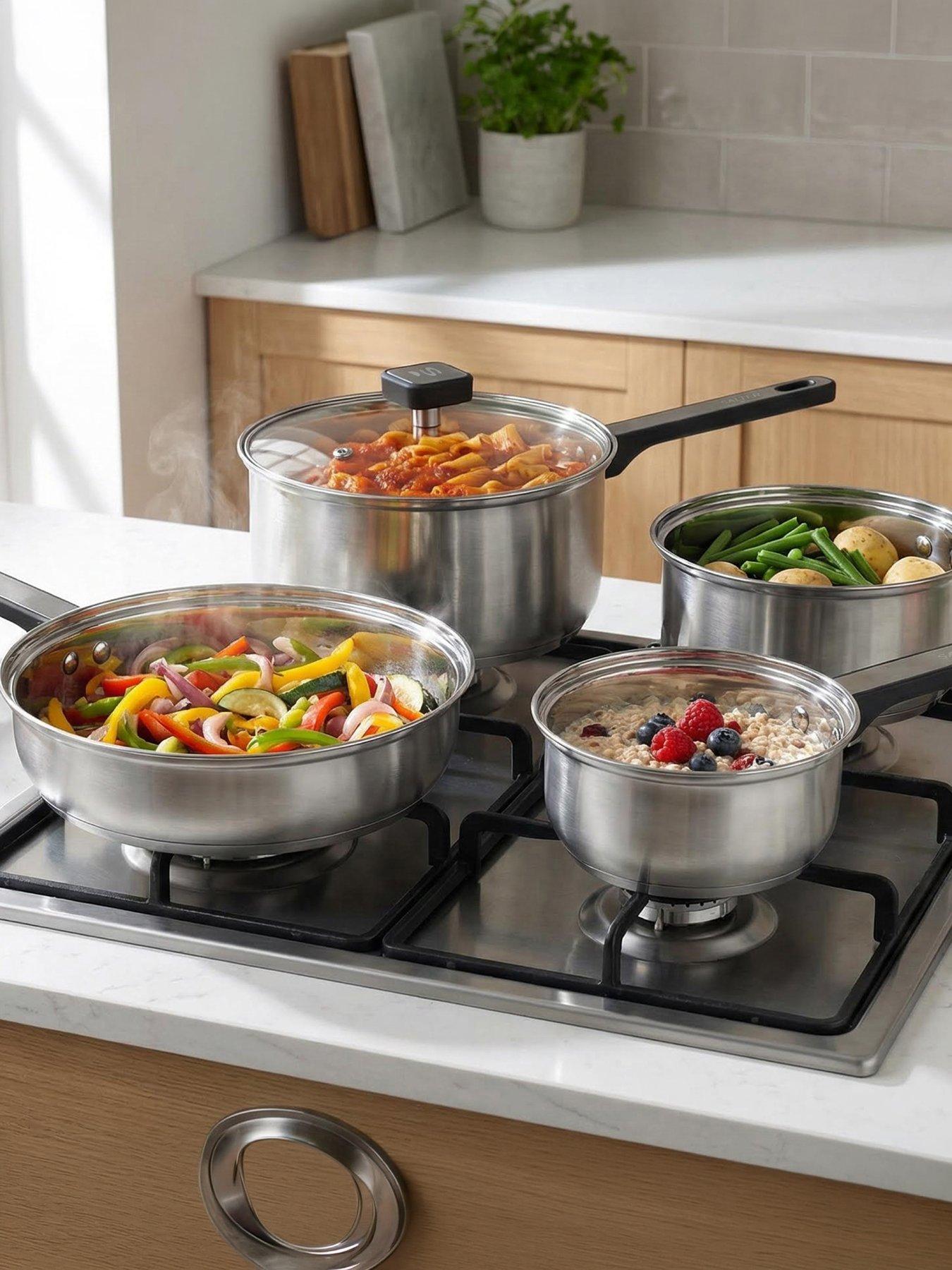 Image 1 of 4 of Salter Expert 5pc Pan Set