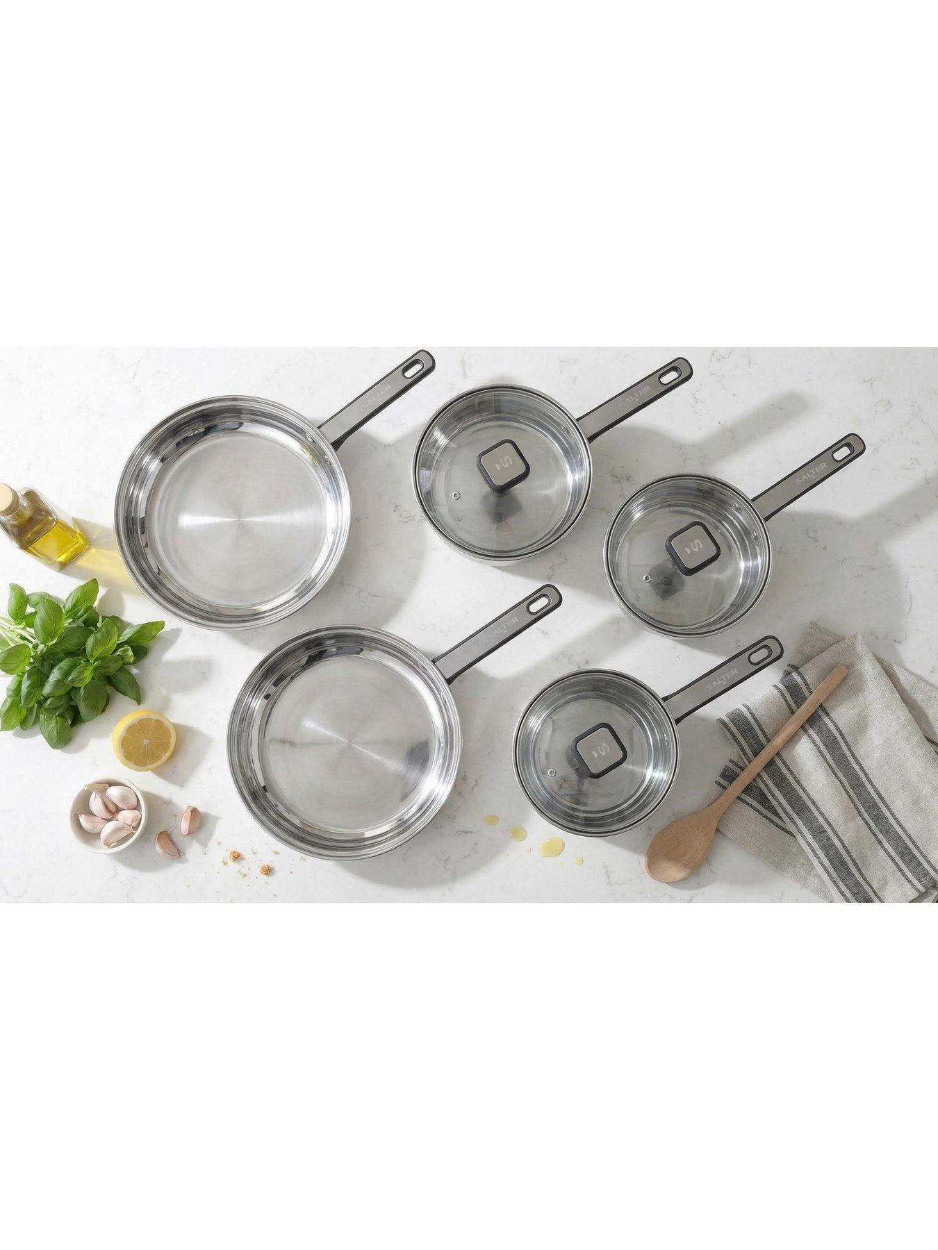 Image 3 of 4 of Salter Expert 5pc Pan Set