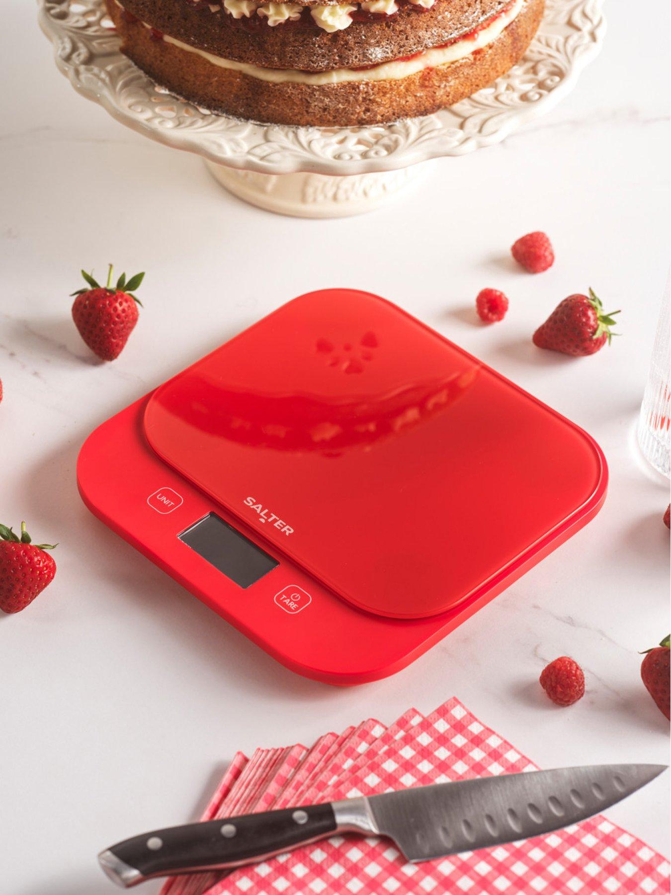 Image 1 of 5 of Salter British Bakes Waterproof Red Scale