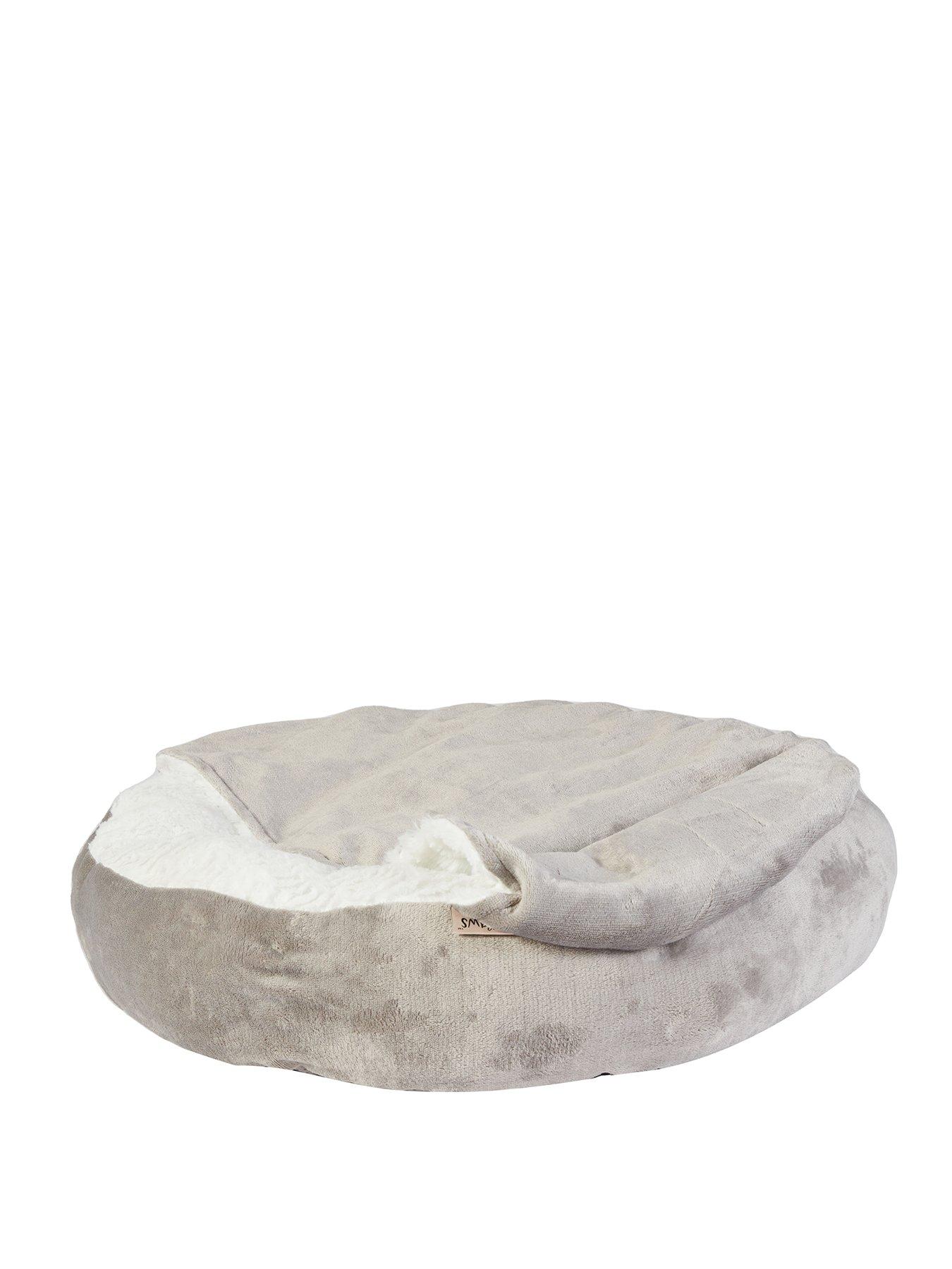 Image 1 of 6 of Dream Paws Hideaway Snuggle Bed - Grey