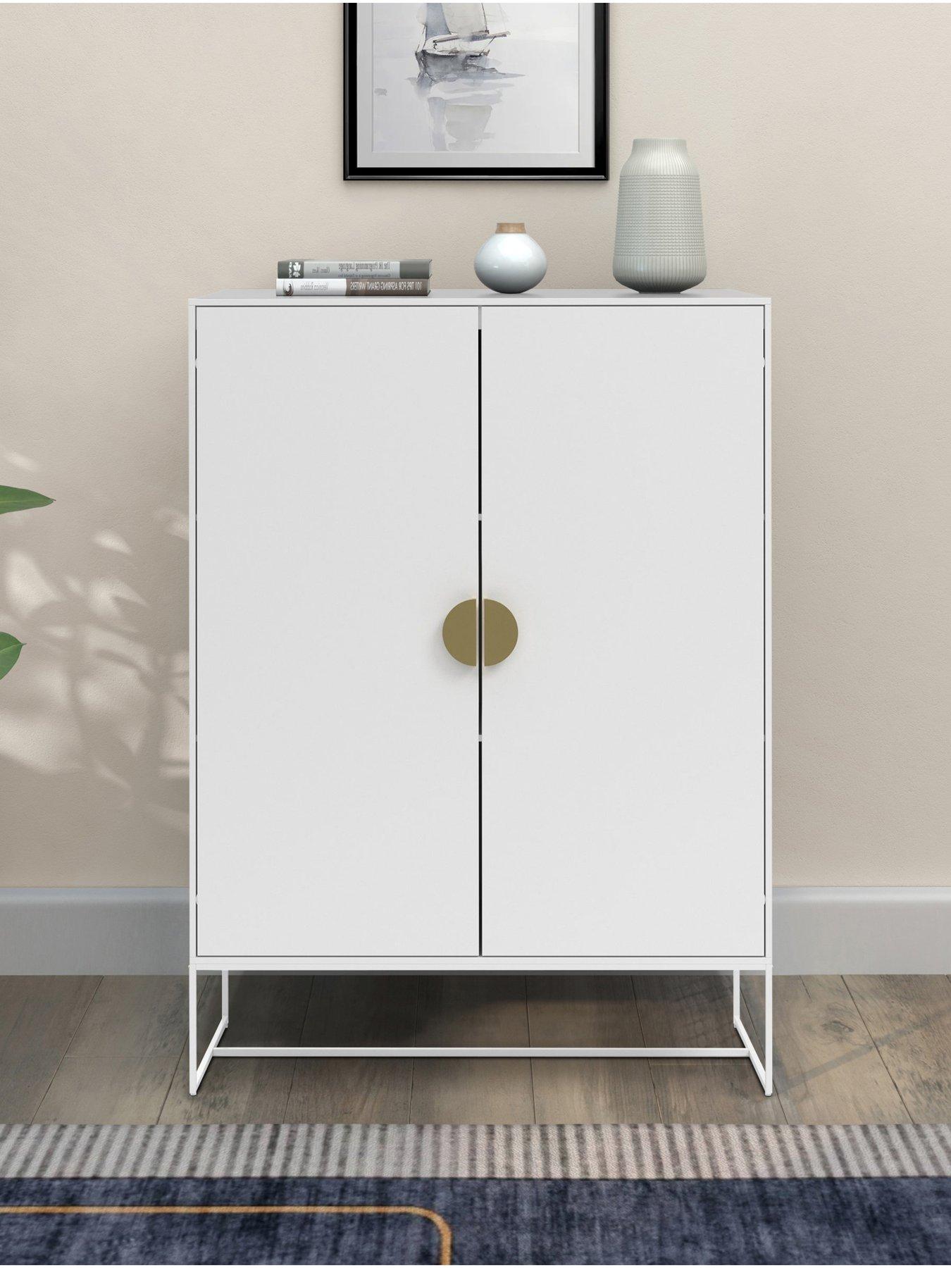 CosmoLiving by Cosmopolitan Asia 2 Door Cabinet