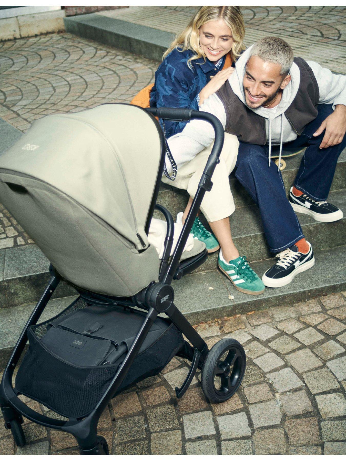Image 3 of 7 of Mamas & Papas Vardo Sage Essential Stand Bundle