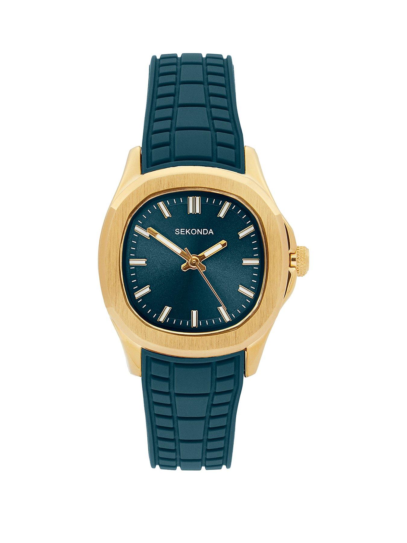 Sekonda Womens Octaire Teal Analogue Watch - Multi