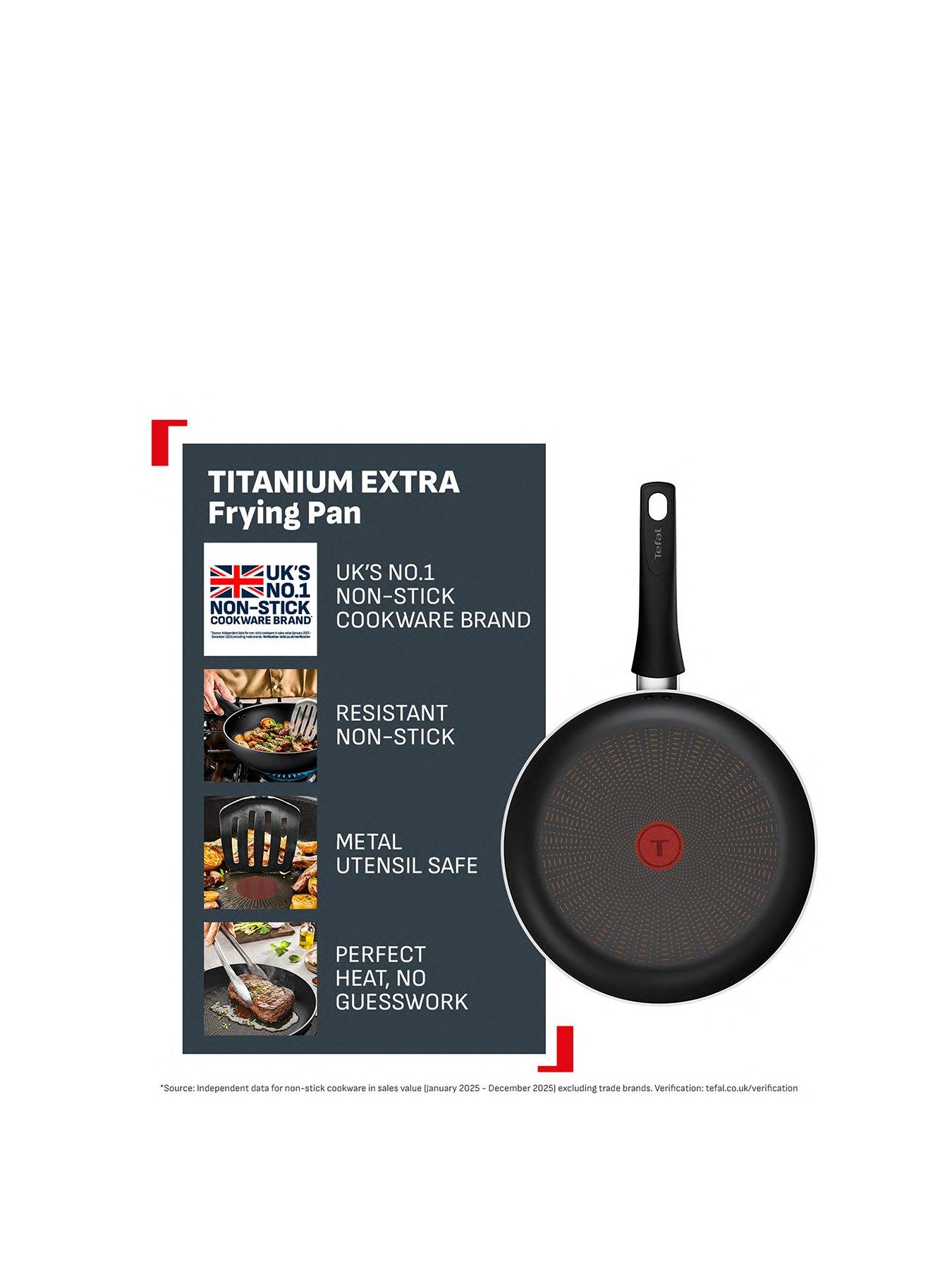 Image 2 of 7 of Tefal Titanium Extra Non-induction Frying Pan 24cm